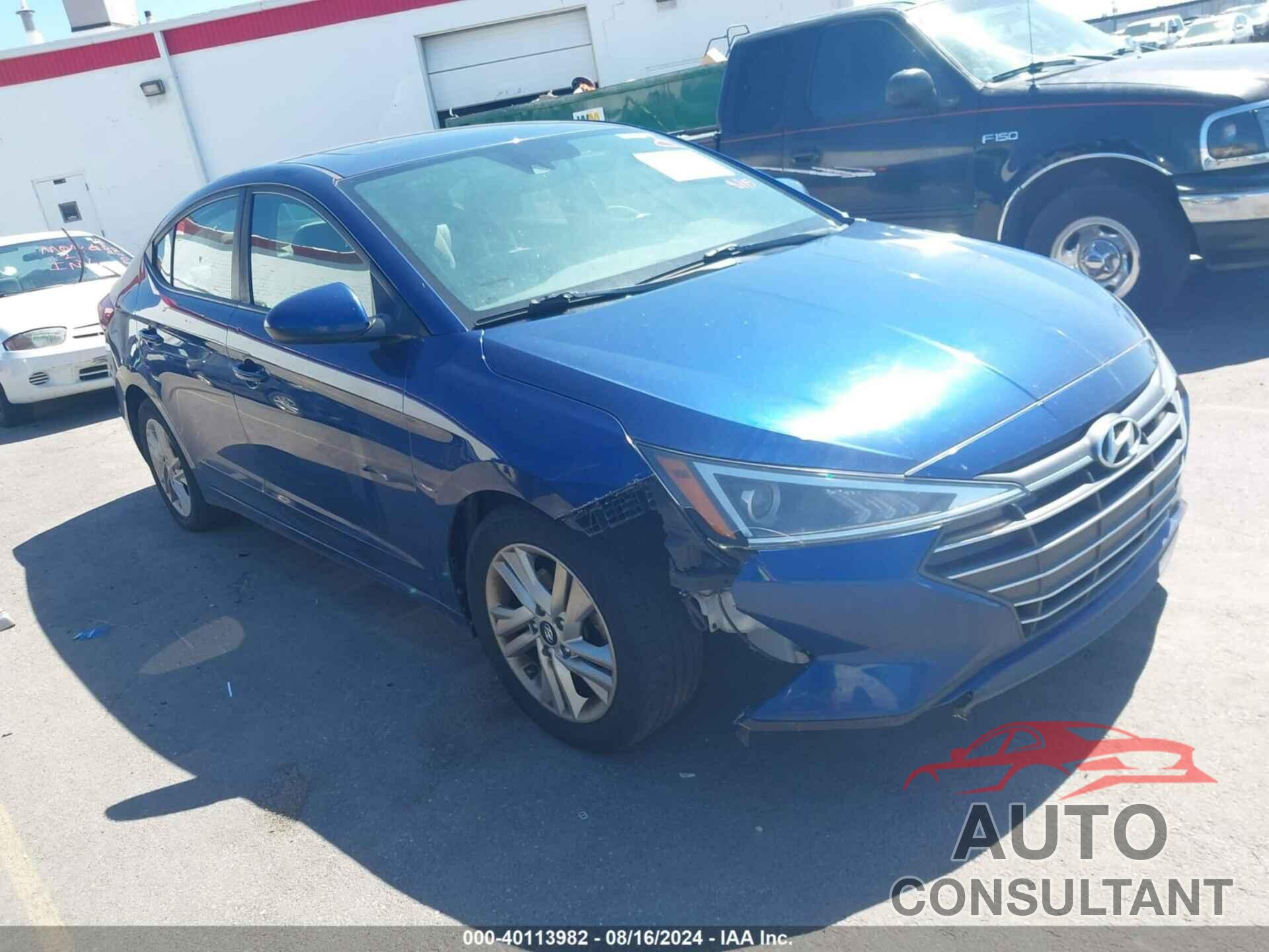 HYUNDAI ELANTRA 2020 - 5NPD84LF8LH554606