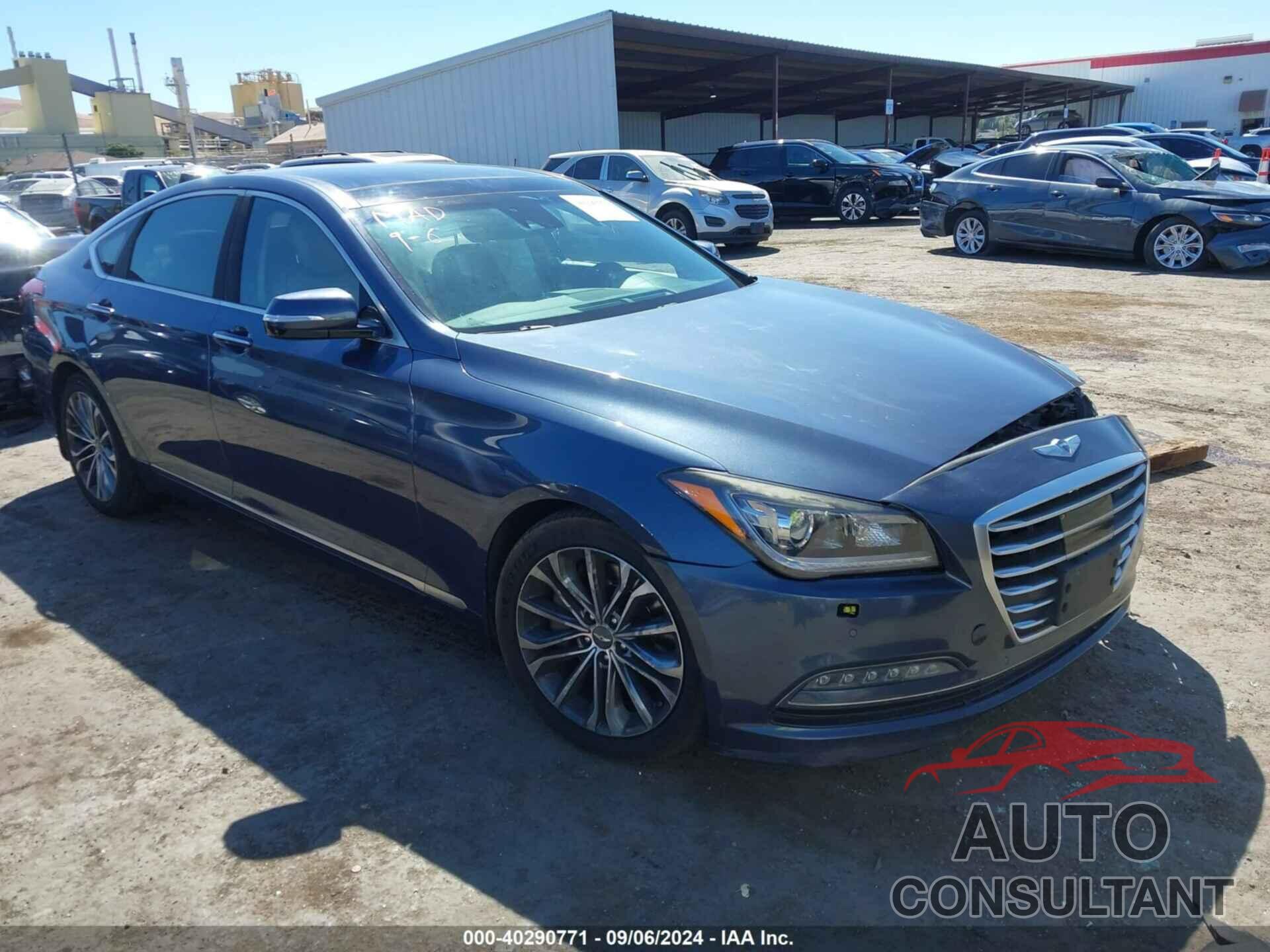 HYUNDAI GENESIS 2016 - KMHGN4JE8GU116868