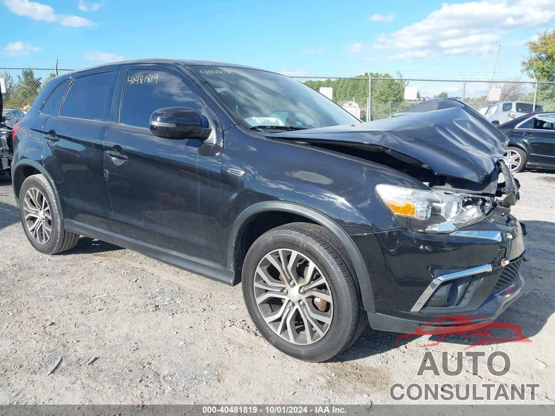 MITSUBISHI OUTLANDER SPORT 2018 - JA4AP3AU4JZ014462