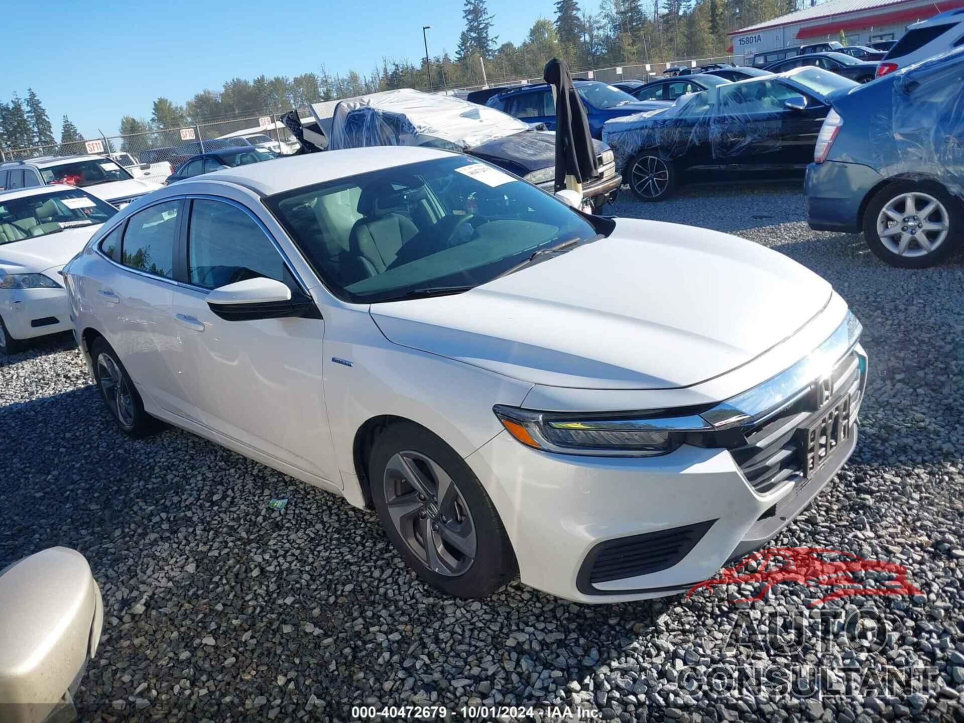 HONDA INSIGHT 2019 - 19XZE4F16KE020702