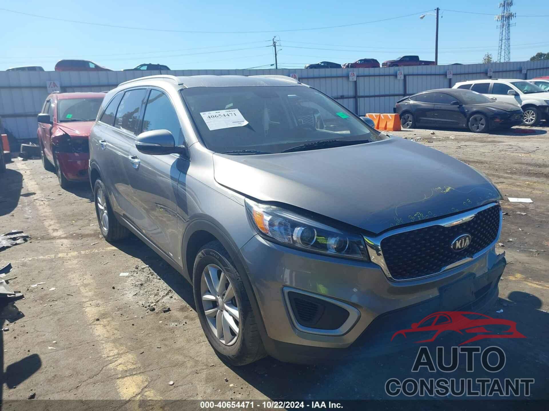 KIA SORENTO 2017 - 5XYPG4A36HG209713