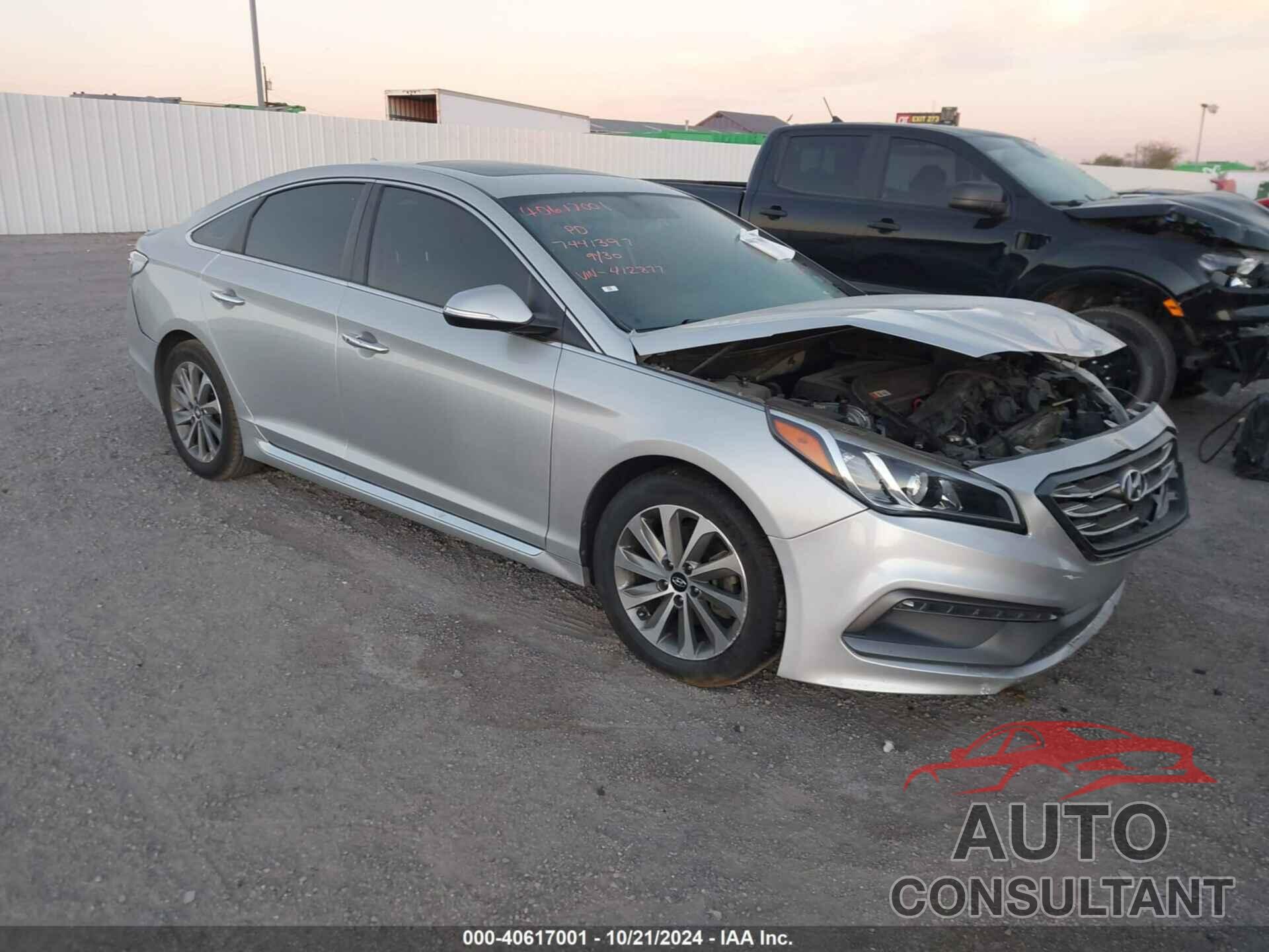 HYUNDAI SONATA 2016 - 5NPE34AF4GH412877