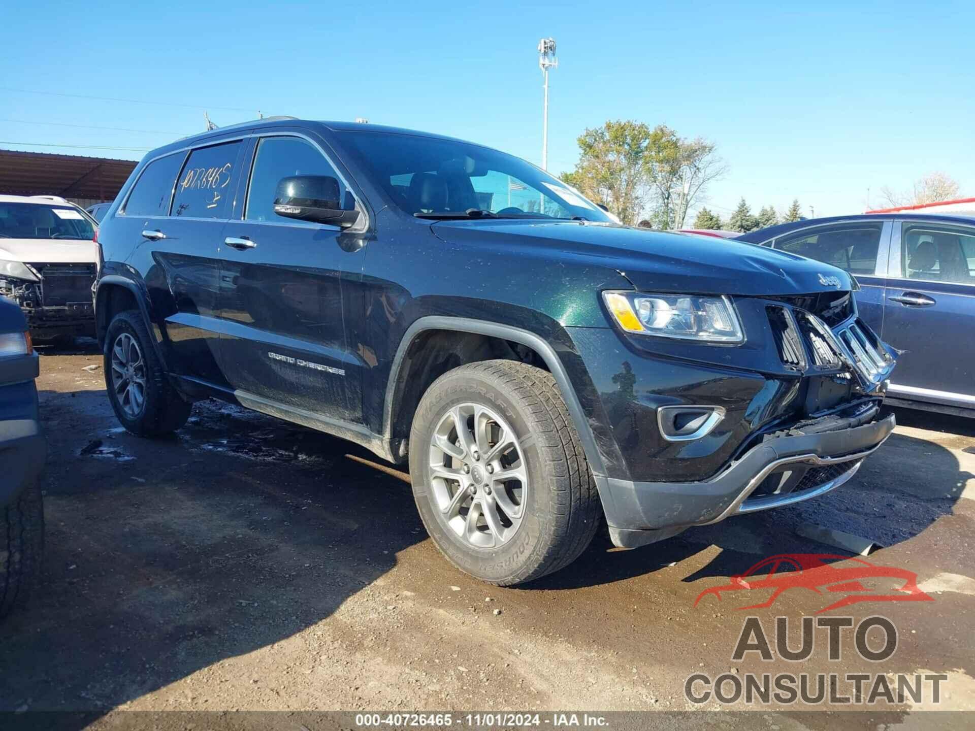 JEEP GRAND CHEROKEE 2014 - 1C4RJFBG4EC535291