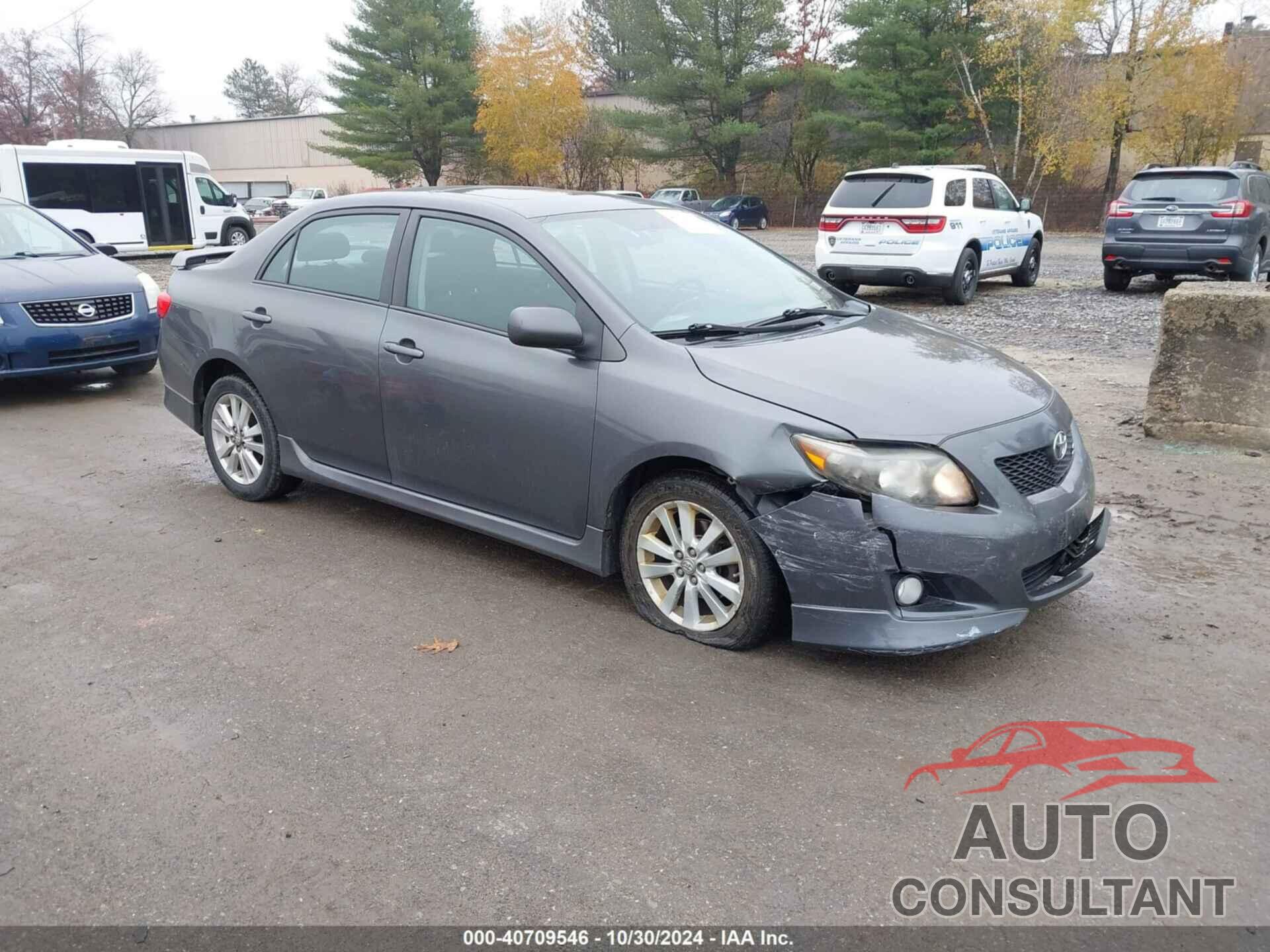 TOYOTA COROLLA 2010 - 2T1BU4EE6AC445441