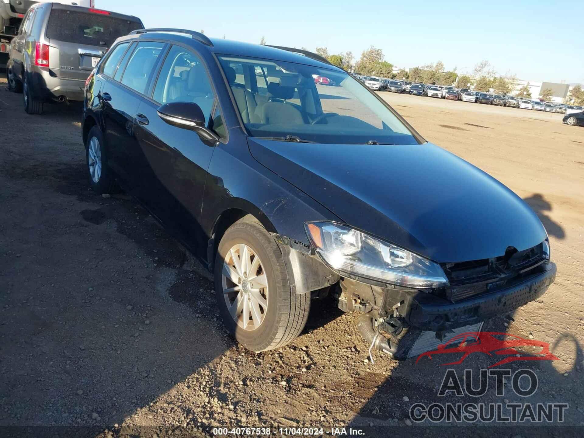 VOLKSWAGEN GOLF SPORTWAGEN 2018 - 3VW717AU4JM766119