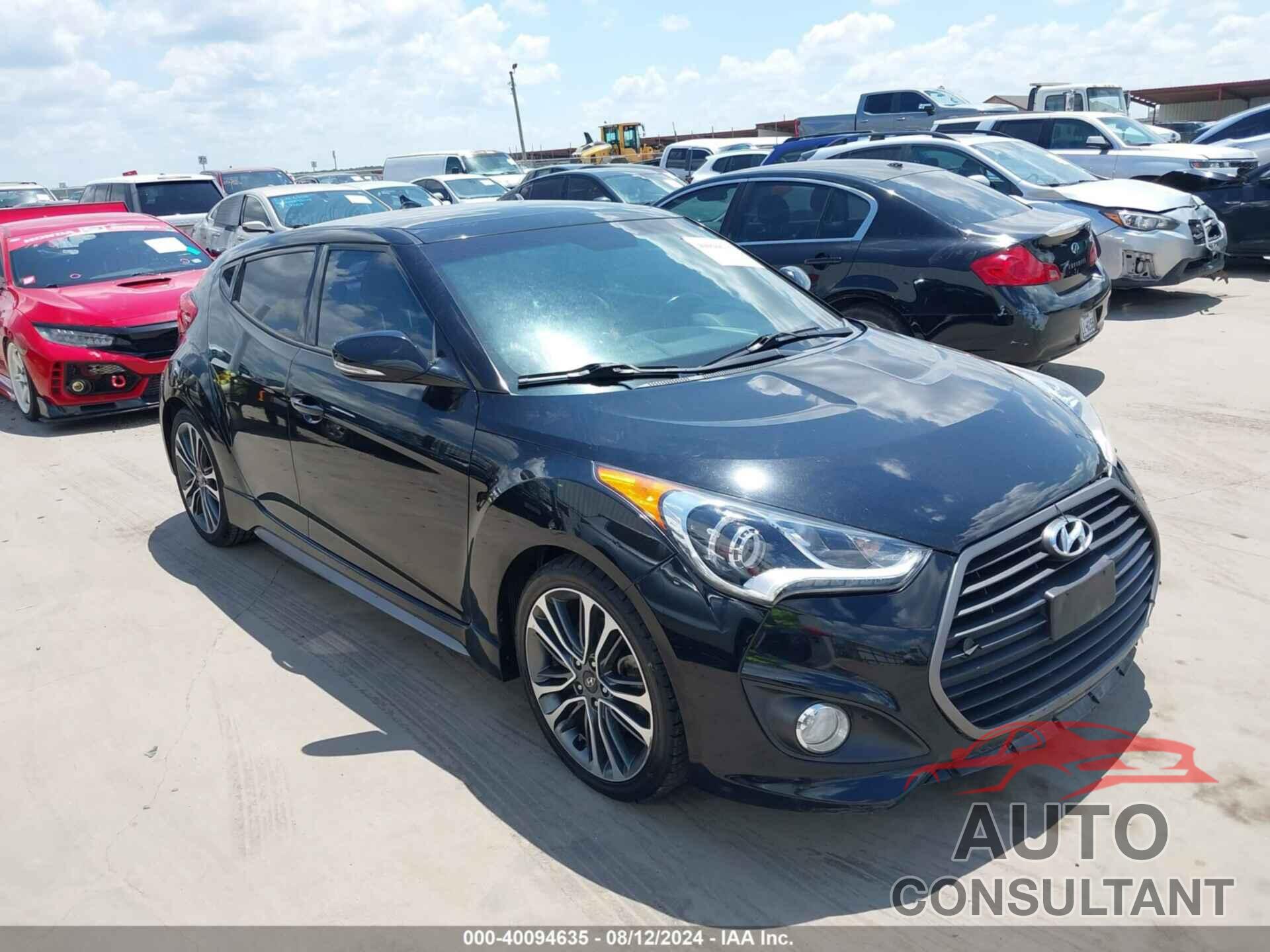 HYUNDAI VELOSTER 2016 - KMHTC6AE2GU293822