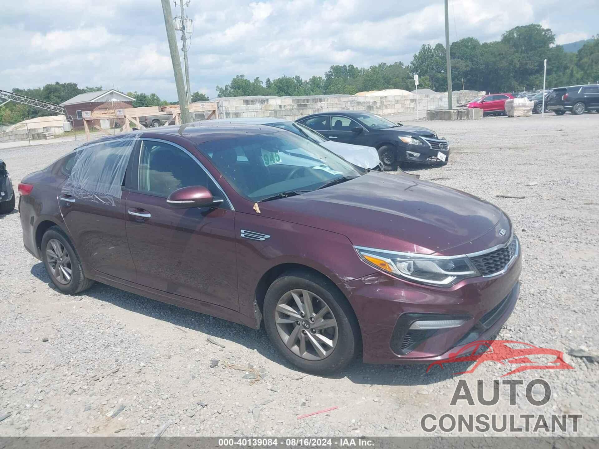 KIA OPTIMA 2020 - 5XXGT4L30LG424705