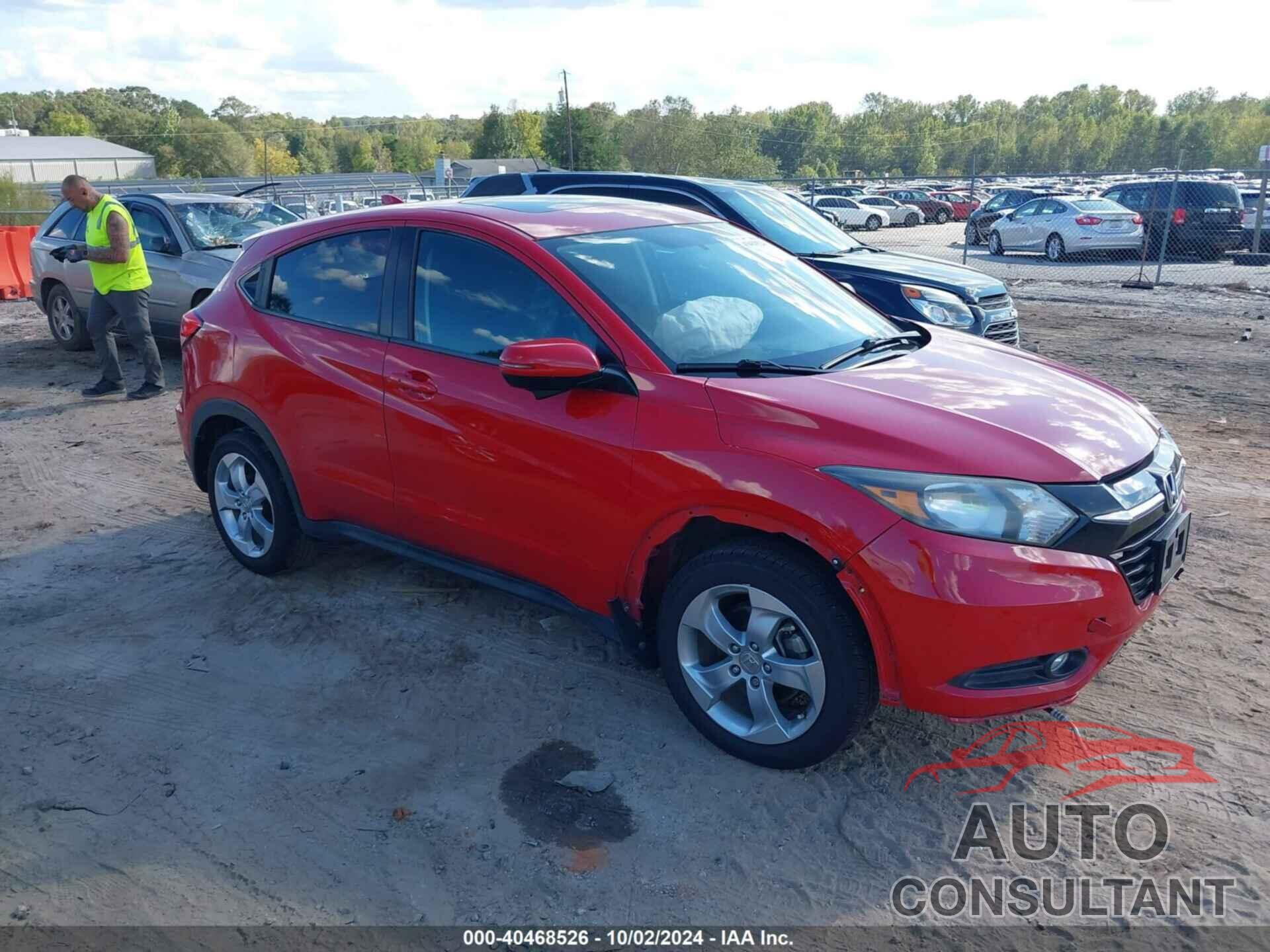 HONDA HR-V 2016 - 3CZRU5H50GM733532