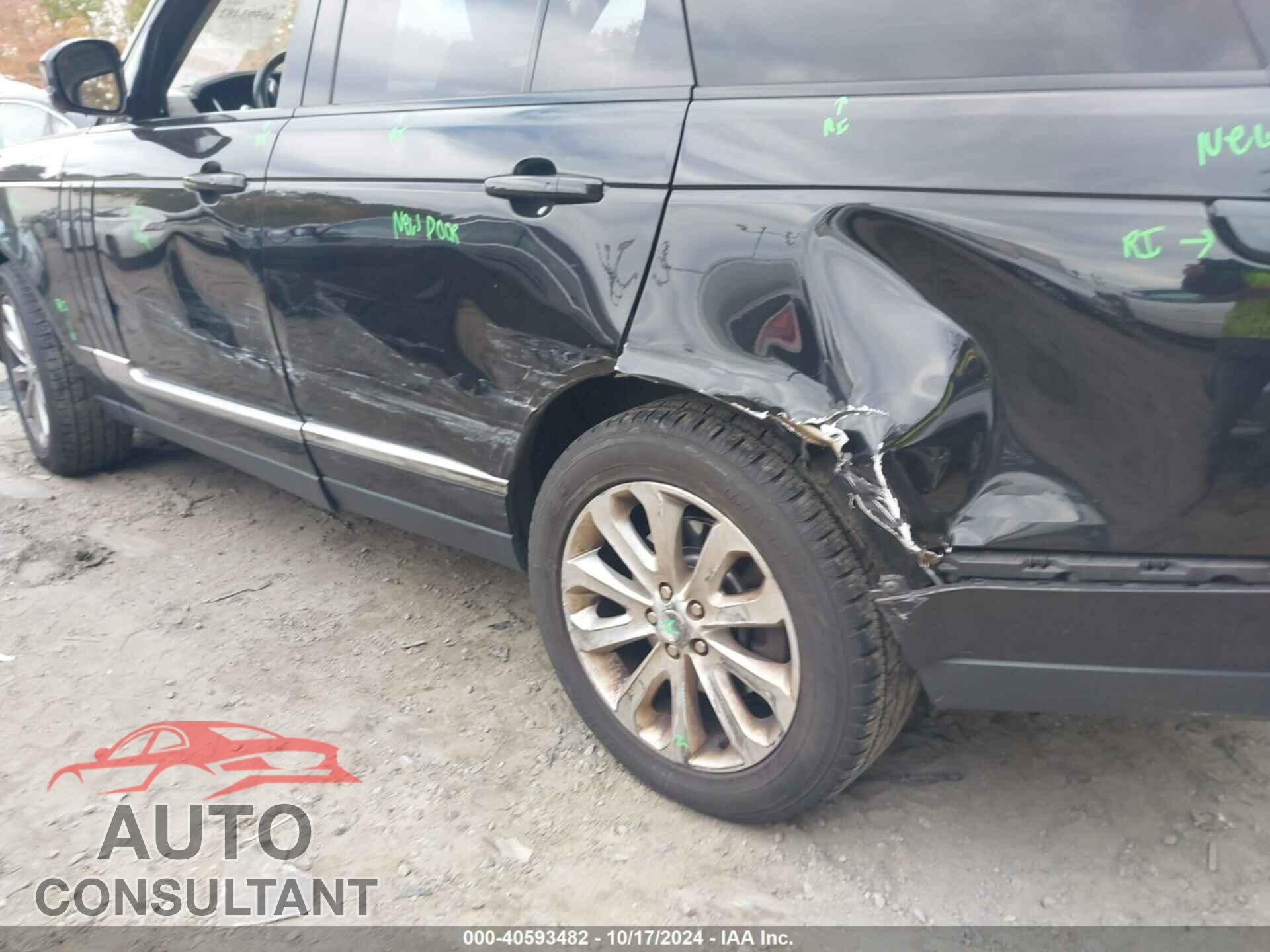 LAND ROVER RANGE ROVER 2016 - SALGS2KF5GA293879