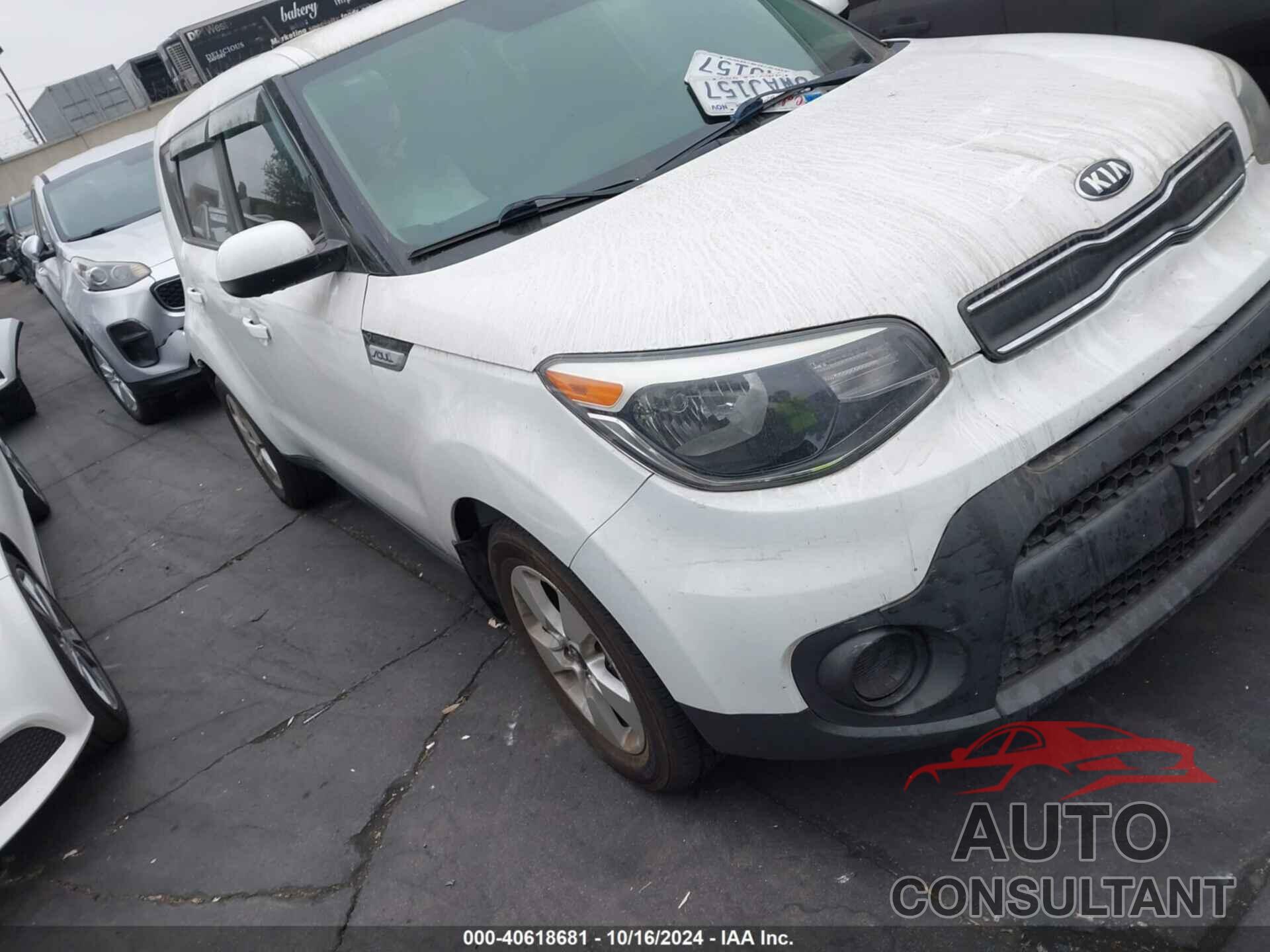 KIA SOUL 2019 - KNDJN2A28K7637360