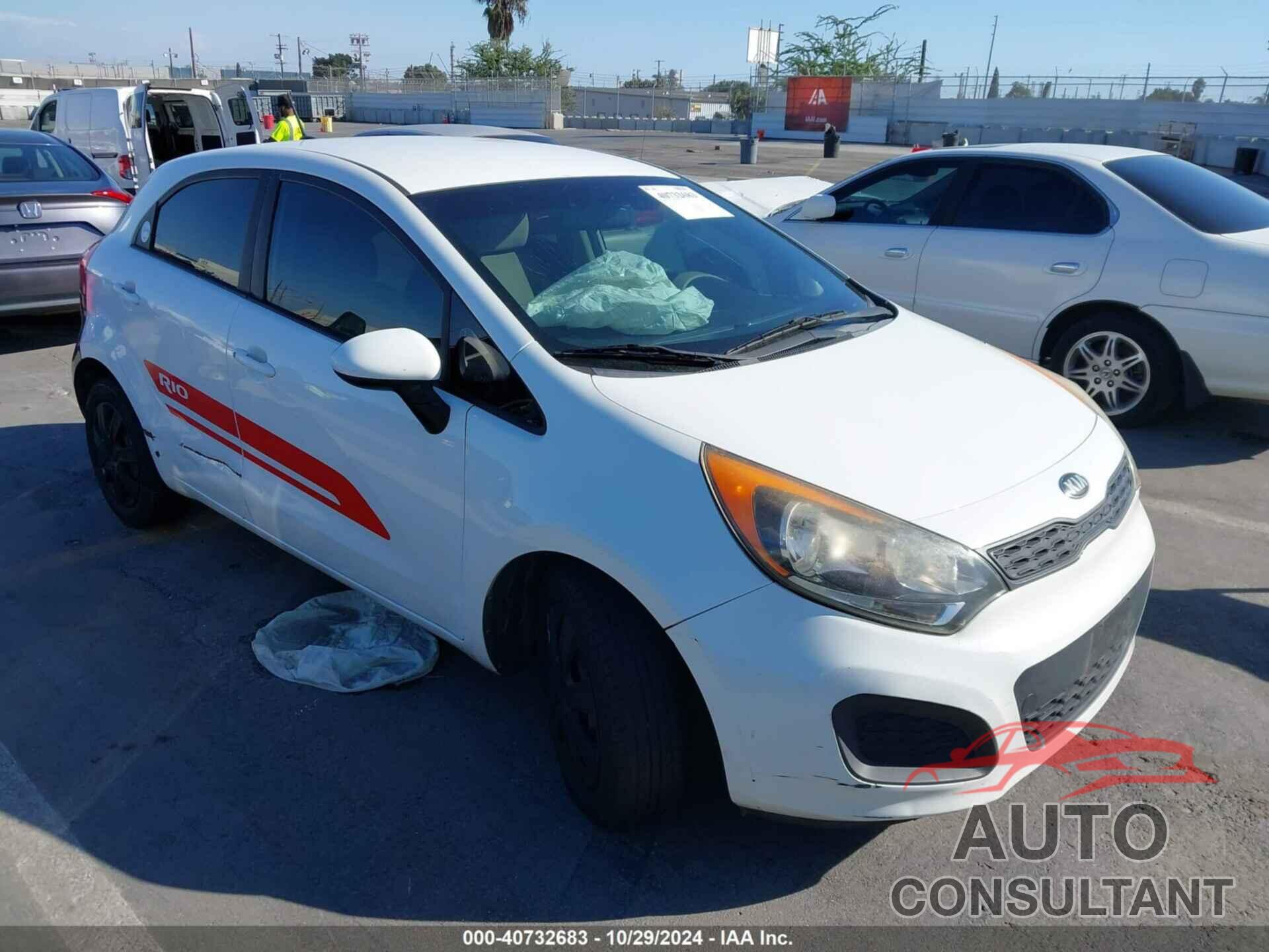 KIA RIO 2013 - KNADM5A30D6138715