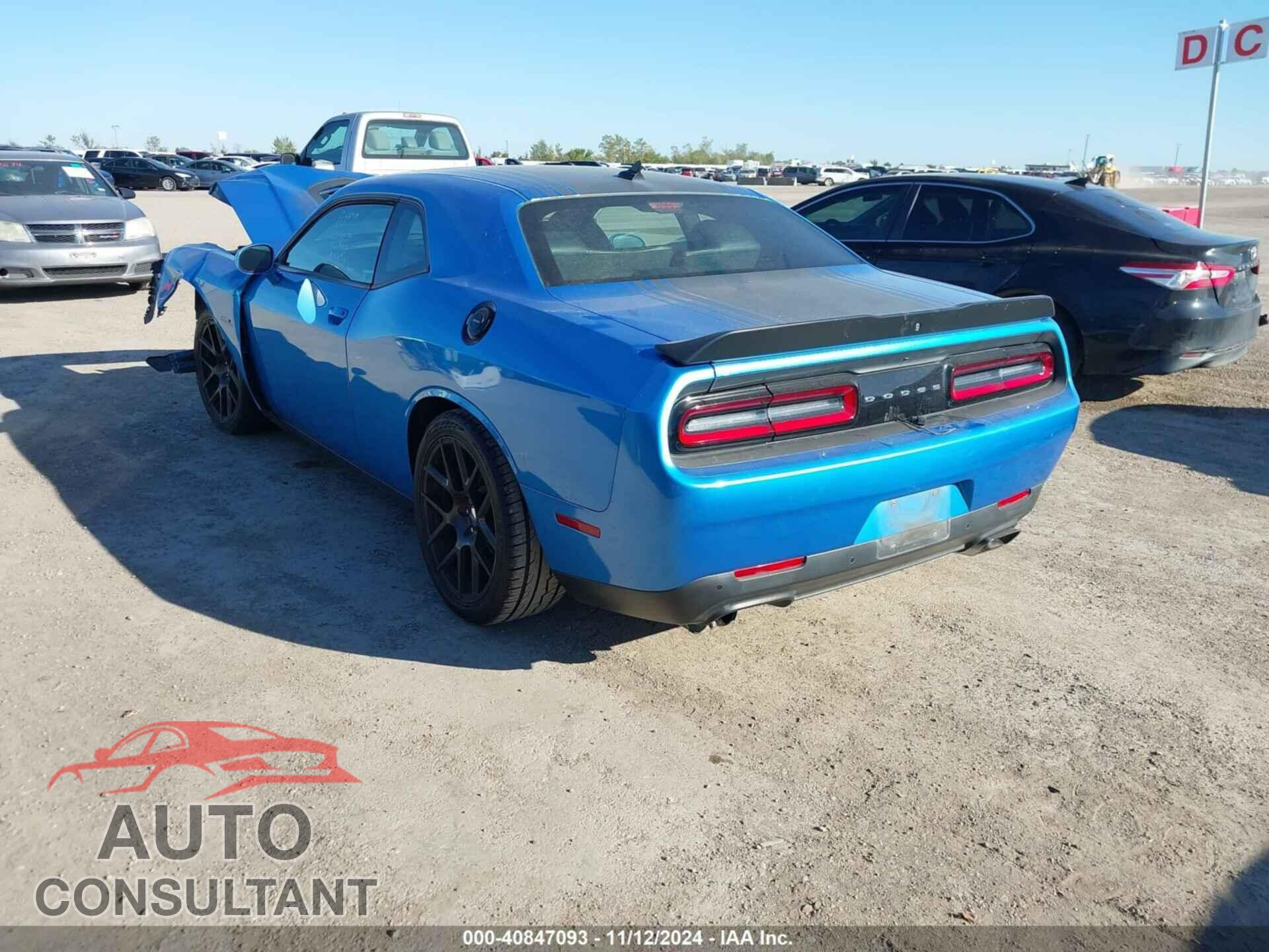 DODGE CHALLENGER 2016 - 2C3CDZBT7GH209890