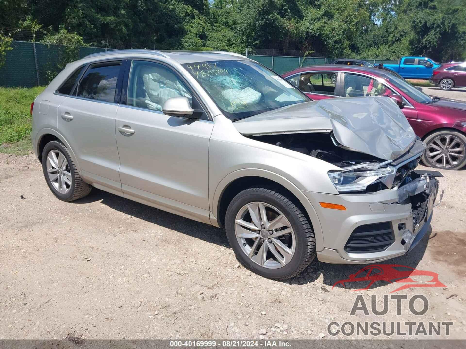 AUDI Q3 2017 - WA1JCCFS9HR011103