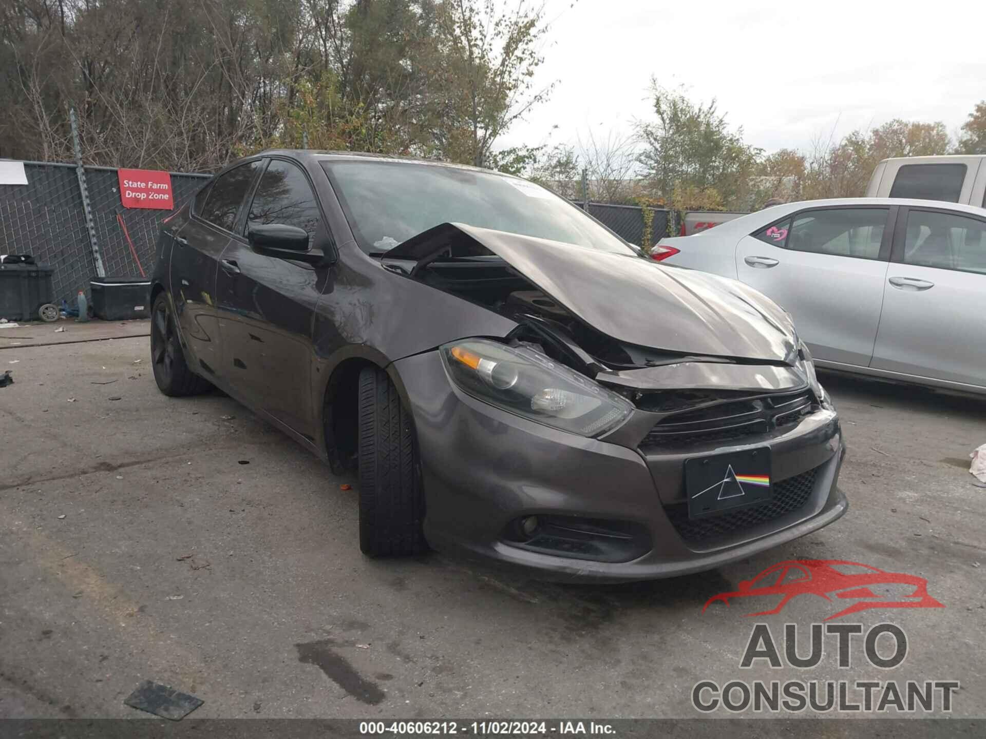 DODGE DART 2016 - 1C3CDFBB7GD531416