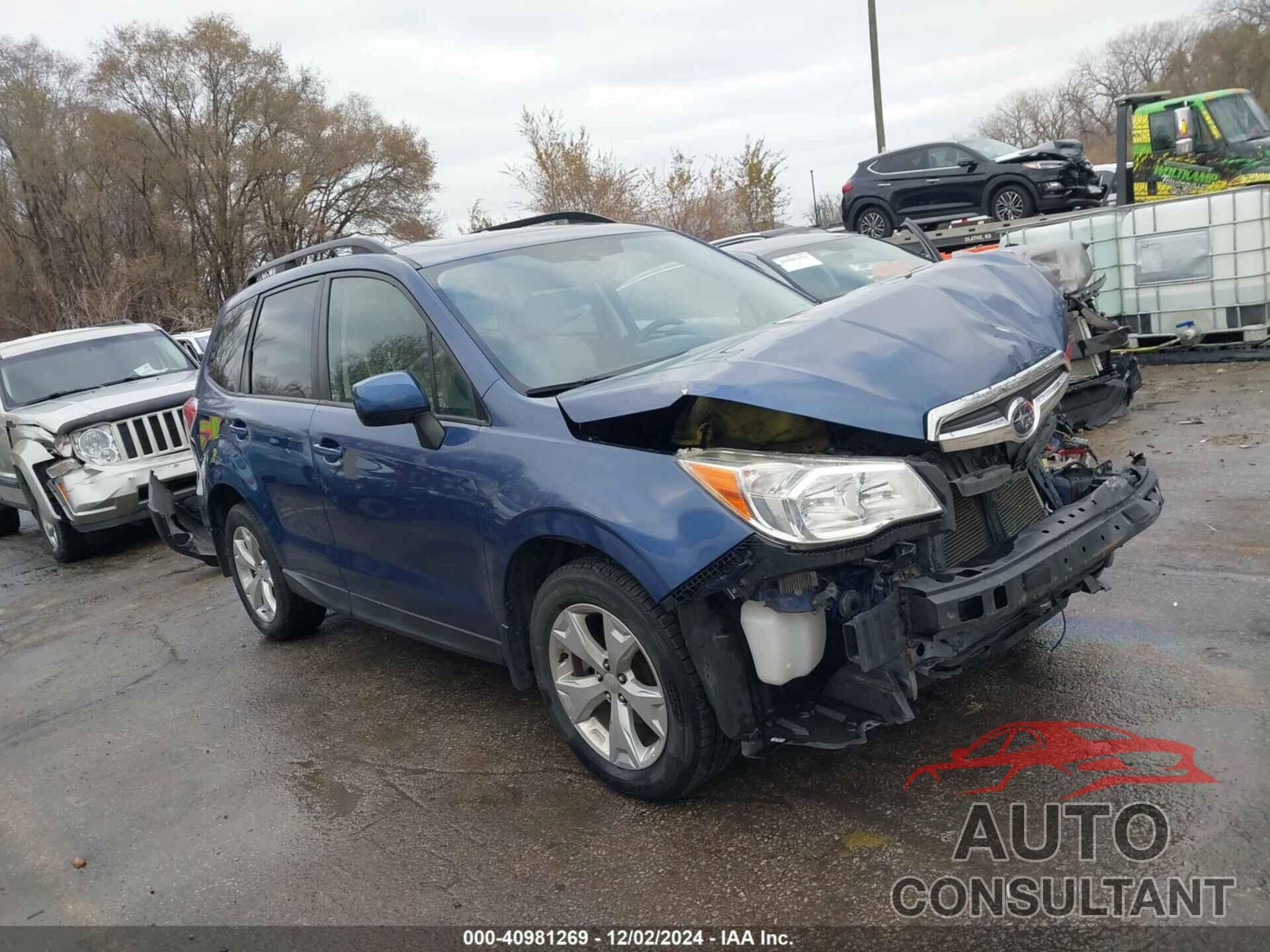 SUBARU FORESTER 2014 - JF2SJAEC4EH553291