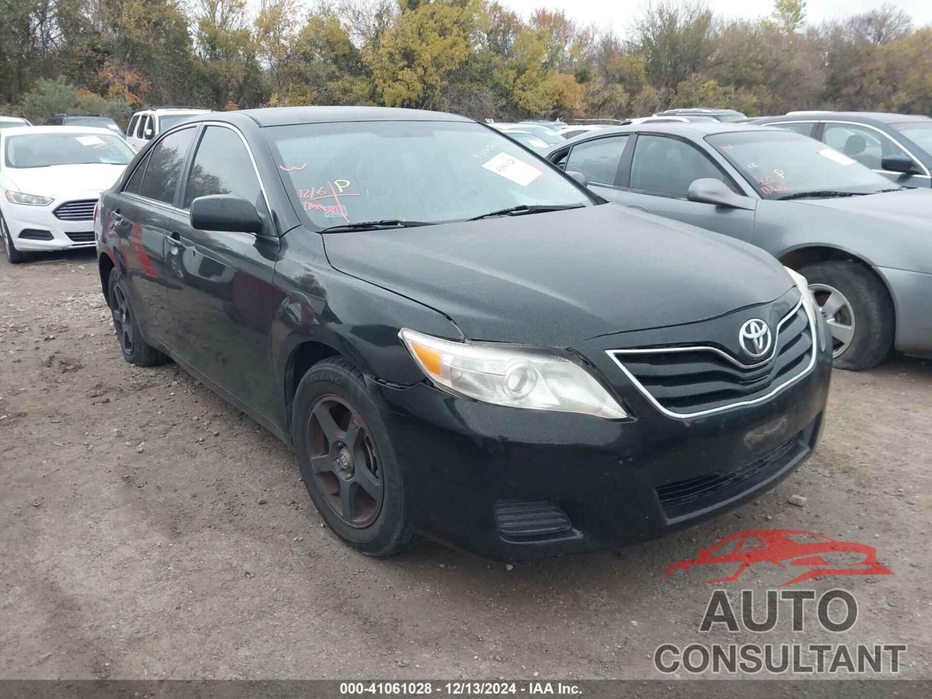 TOYOTA CAMRY 2010 - 4T1BF3EK0AU107123