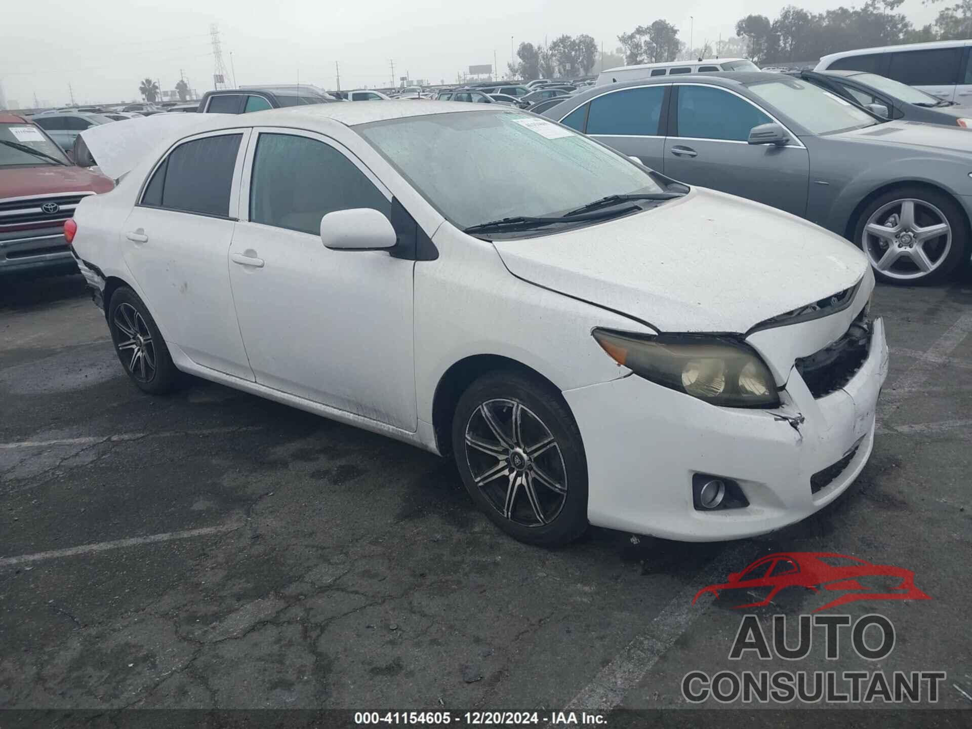 TOYOTA COROLLA 2009 - JTDBL40E599092296