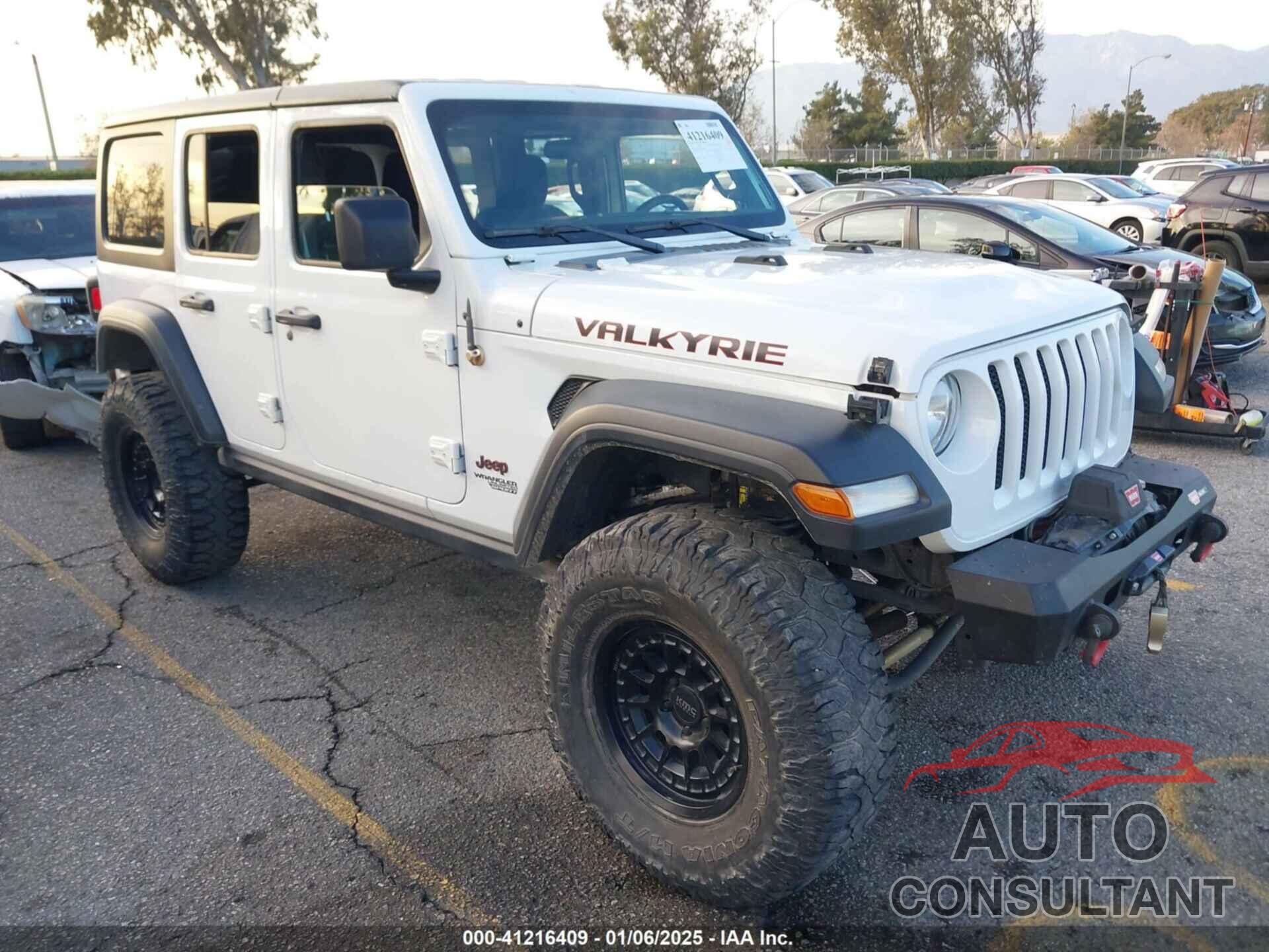 JEEP WRANGLER UNLIMITED 2018 - 1C4HJXDG3JW138856
