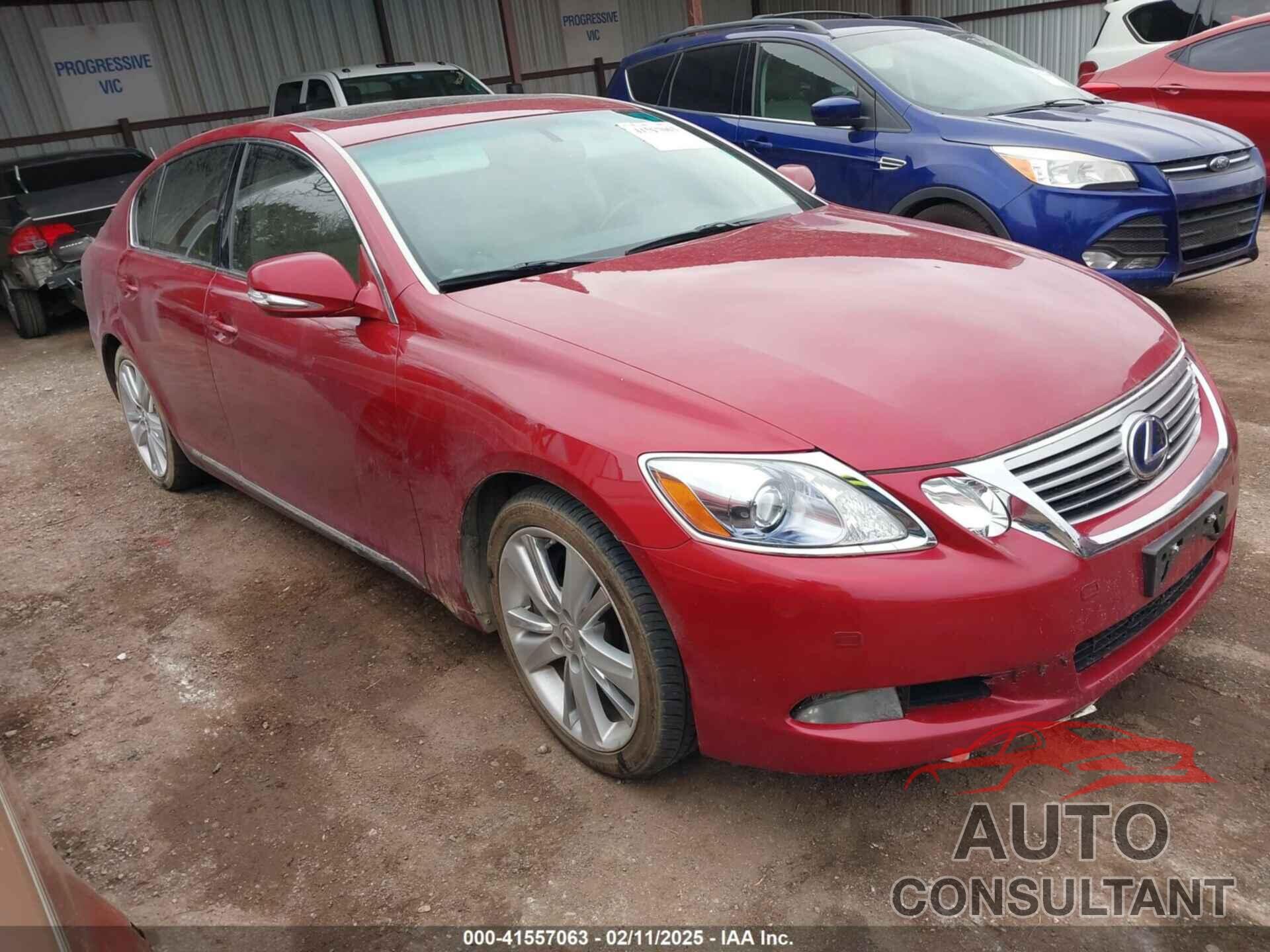 LEXUS GS 450H 2011 - JTHBC1KSXB5023567