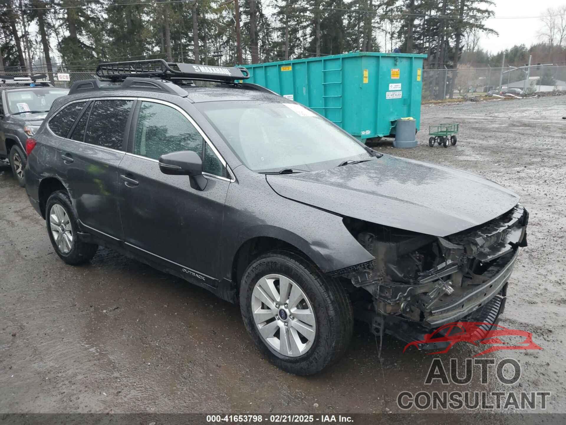 SUBARU OUTBACK 2018 - 4S4BSAFC5J3382404