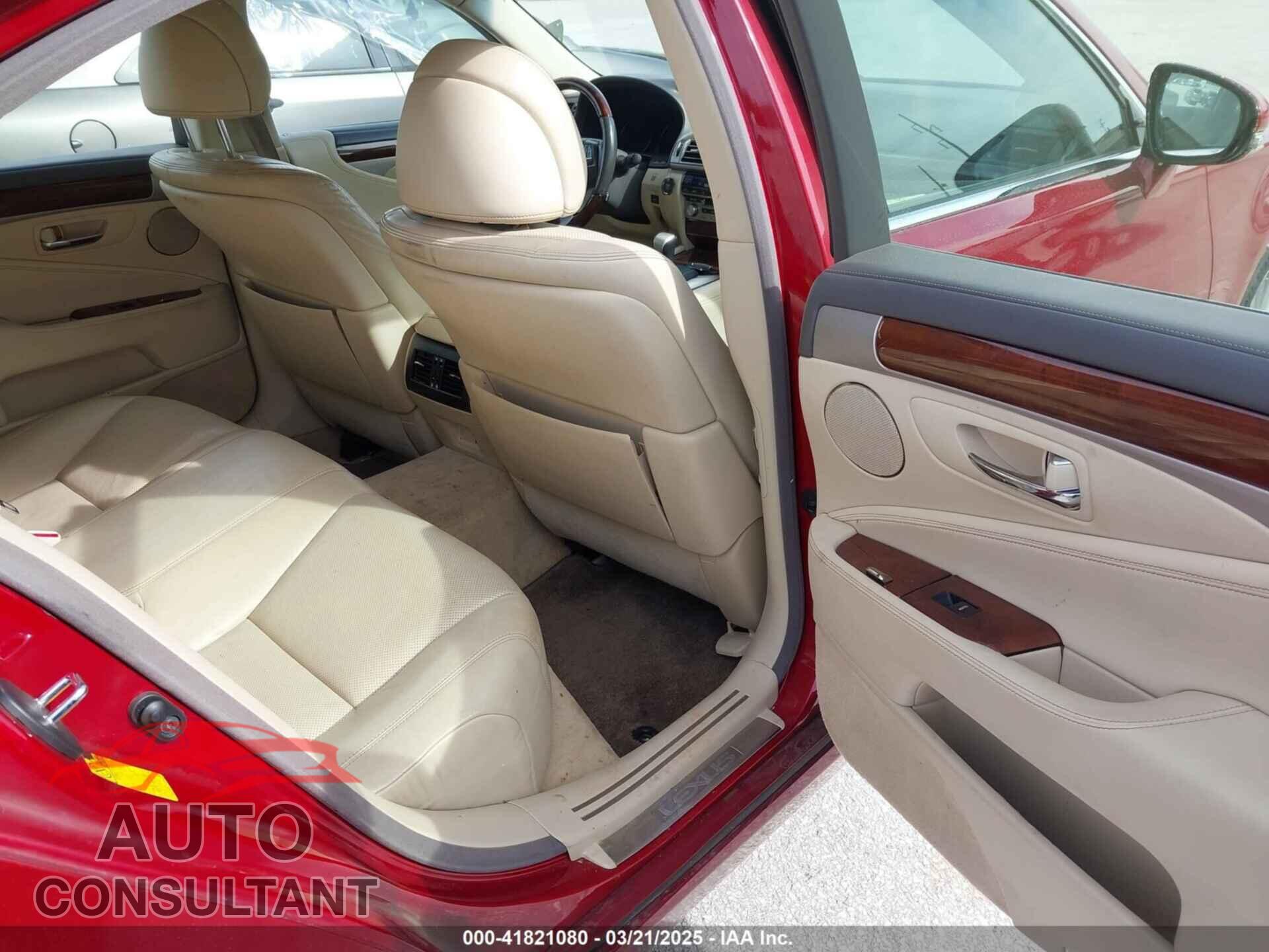 LEXUS LS 460 2013 - JTHBL5EF5D5121592