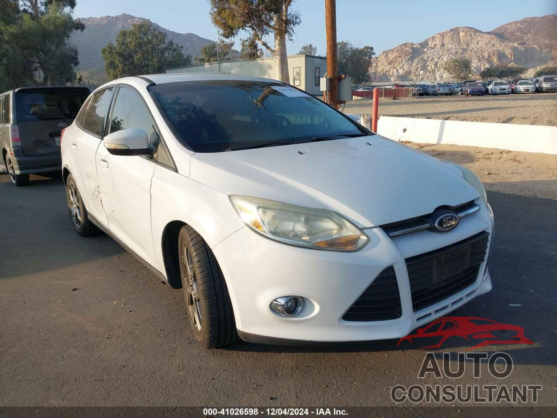 FORD FOCUS 2013 - 1FADP3F2XDL266207