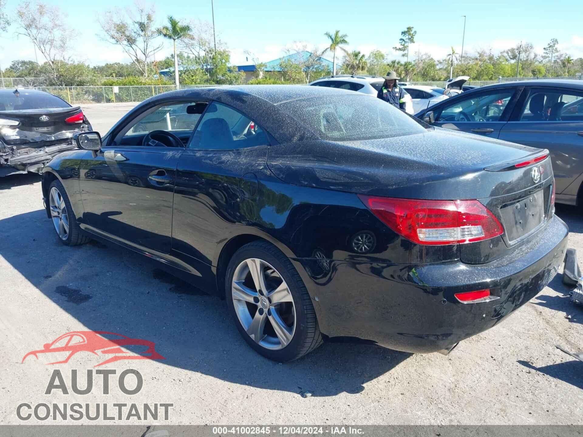 LEXUS IS 250C 2012 - JTHFF2C20C2524659