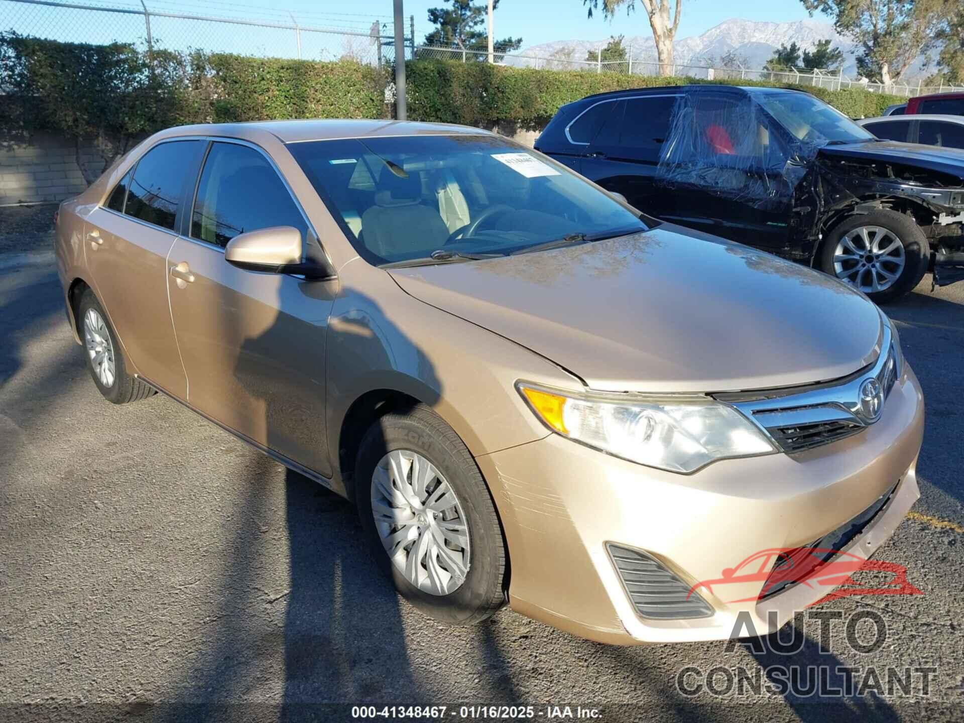 TOYOTA CAMRY 2012 - 4T4BF1FK9CR209239