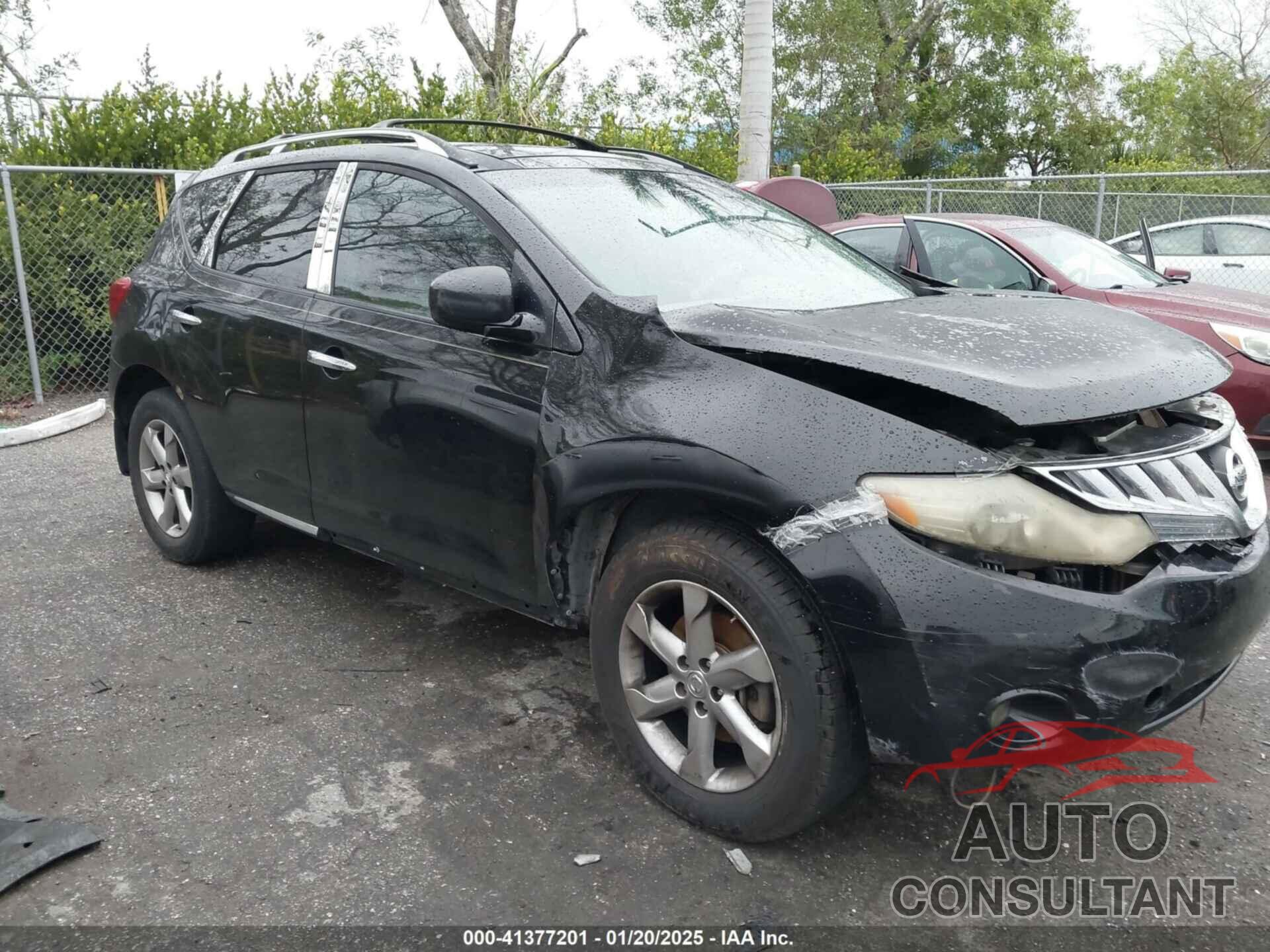 NISSAN MURANO 2009 - JN8AZ18U29W104625