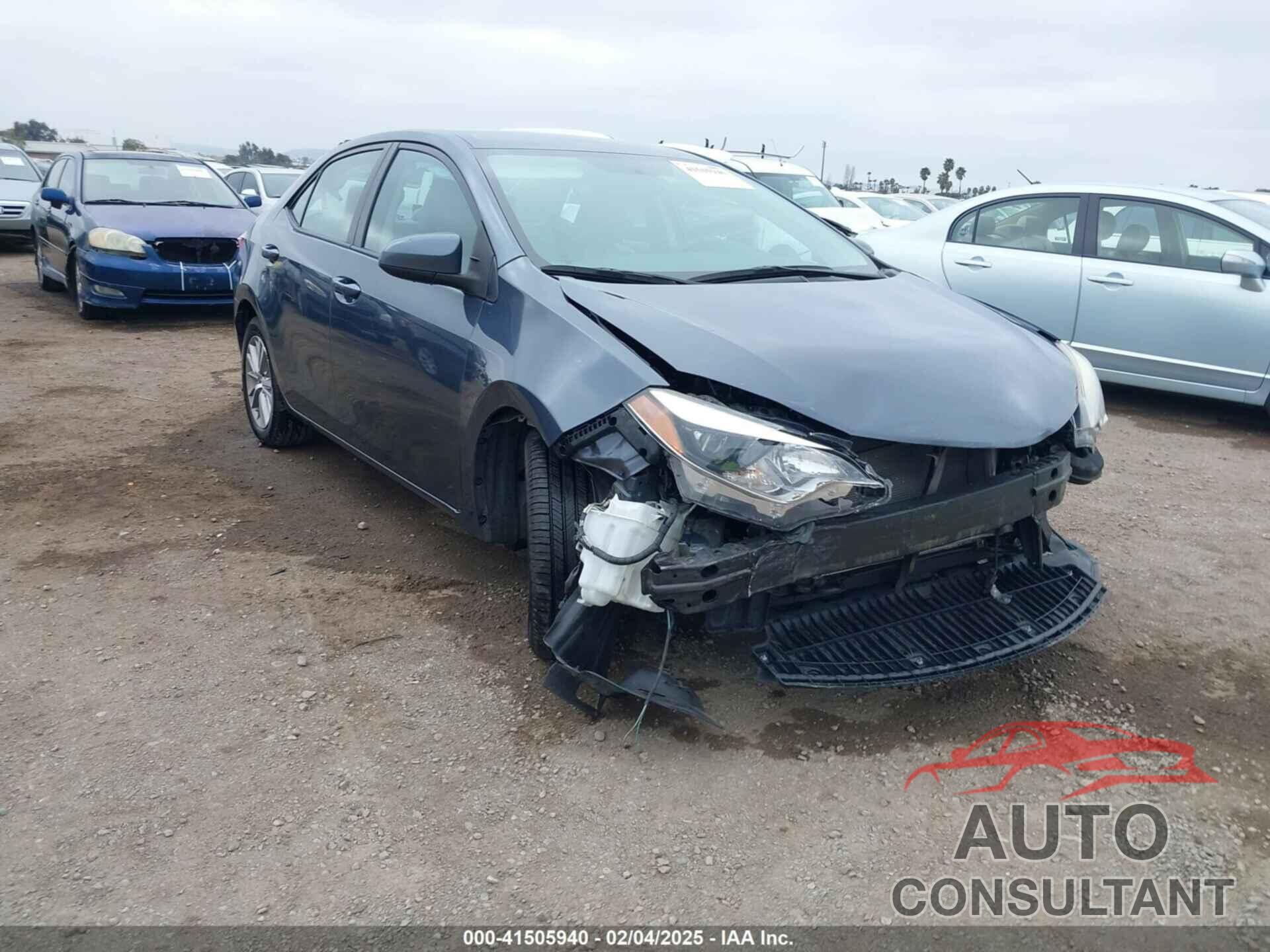 TOYOTA COROLLA 2014 - 5YFBURHE8EP107828