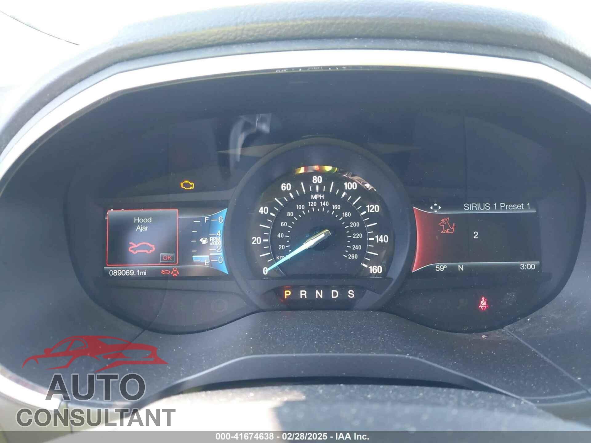 FORD EDGE 2016 - 2FMPK4K89GBB76987