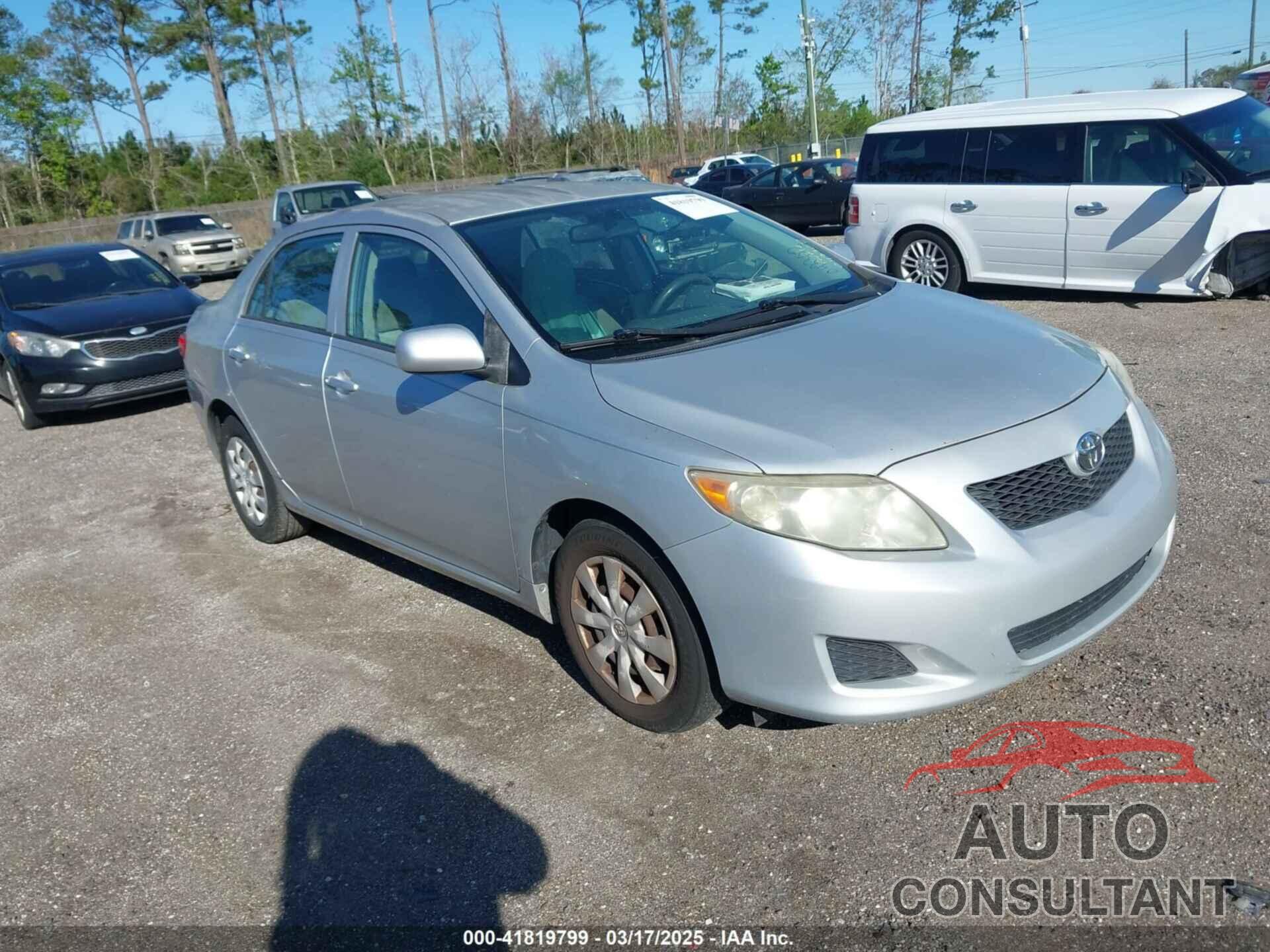 TOYOTA COROLLA 2009 - JTDBL40E499043302