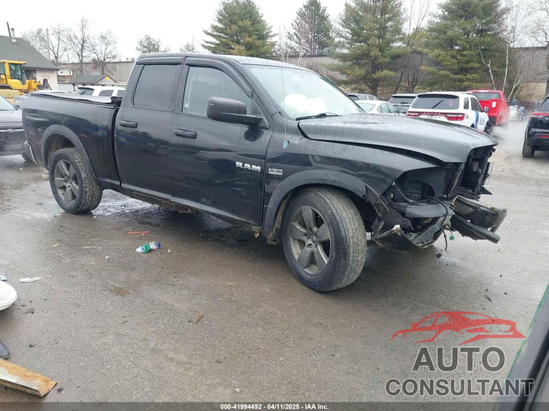 DODGE RAM 1500 2009 - 1D3HV18T69S701854