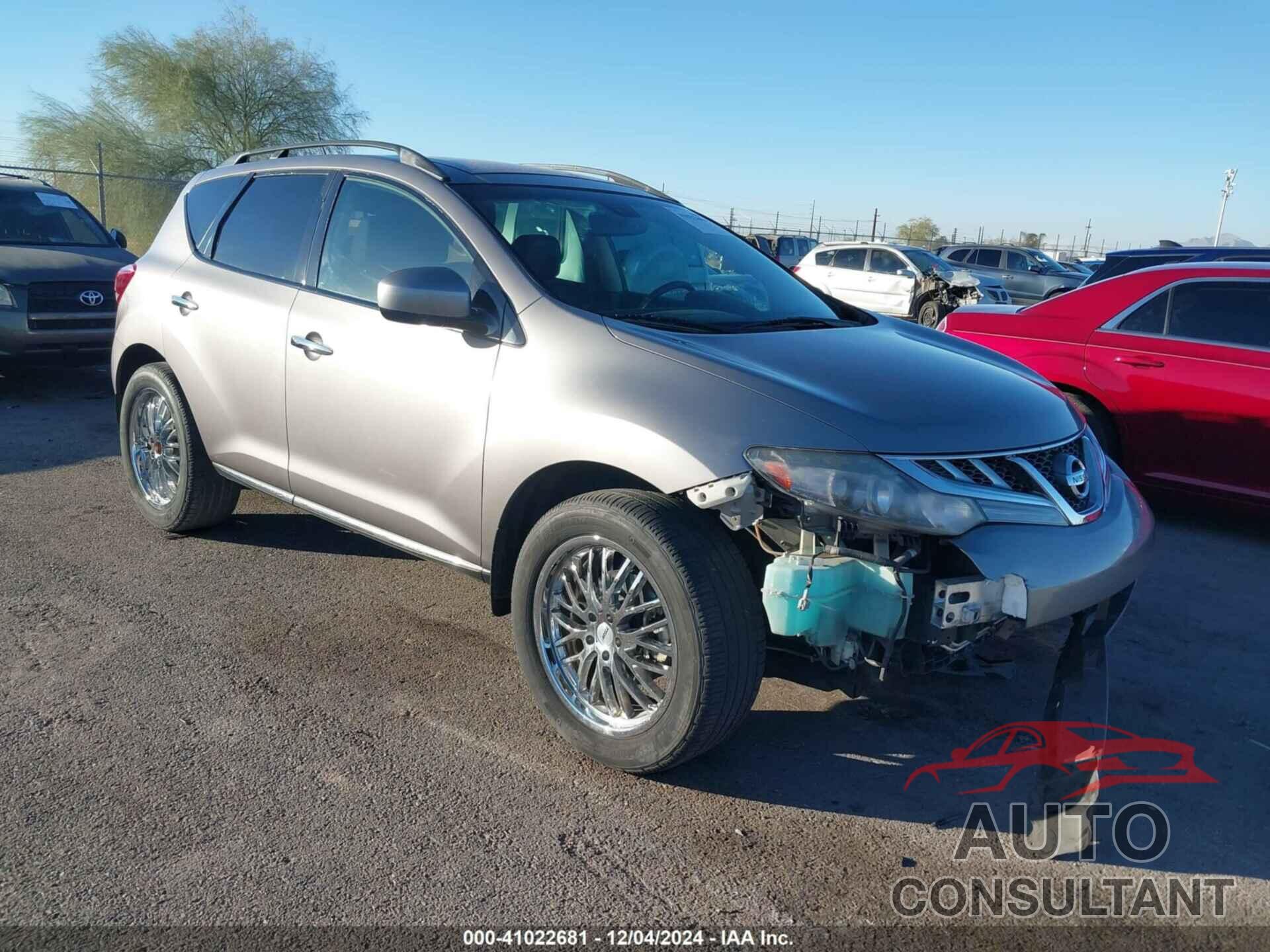 NISSAN MURANO 2011 - JN8AZ1MU5BW053682