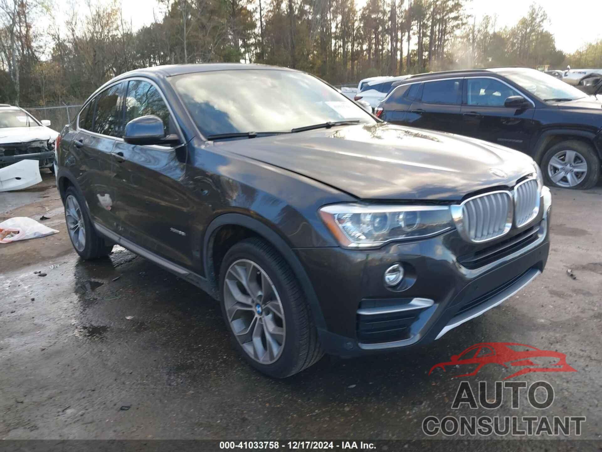 BMW X4 2015 - 5UXXW5C58F0E87282