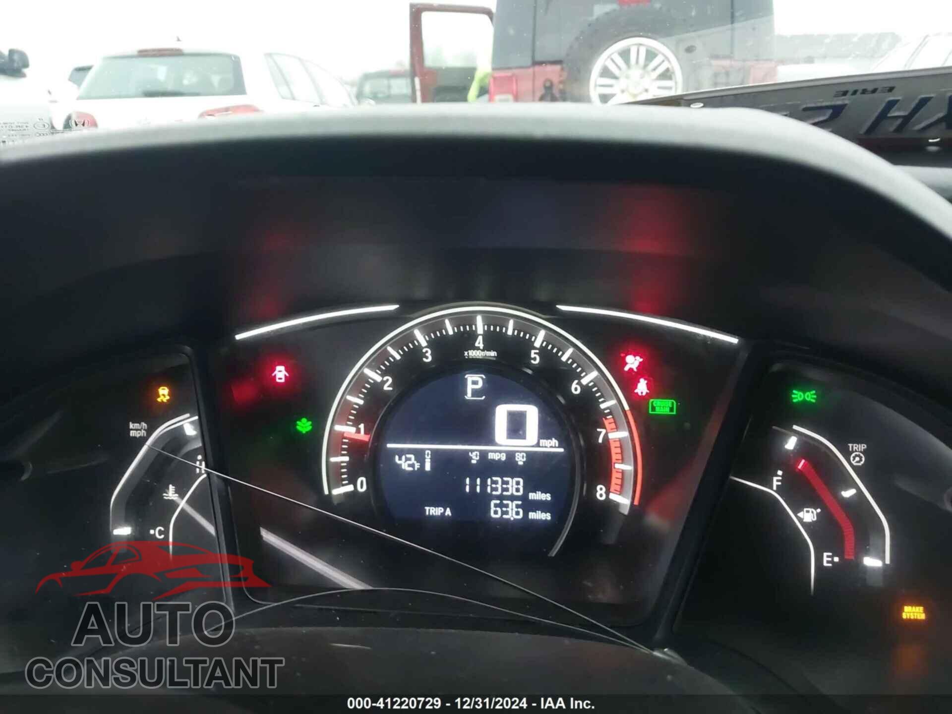 HONDA CIVIC 2017 - 19XFC2F53HE074886