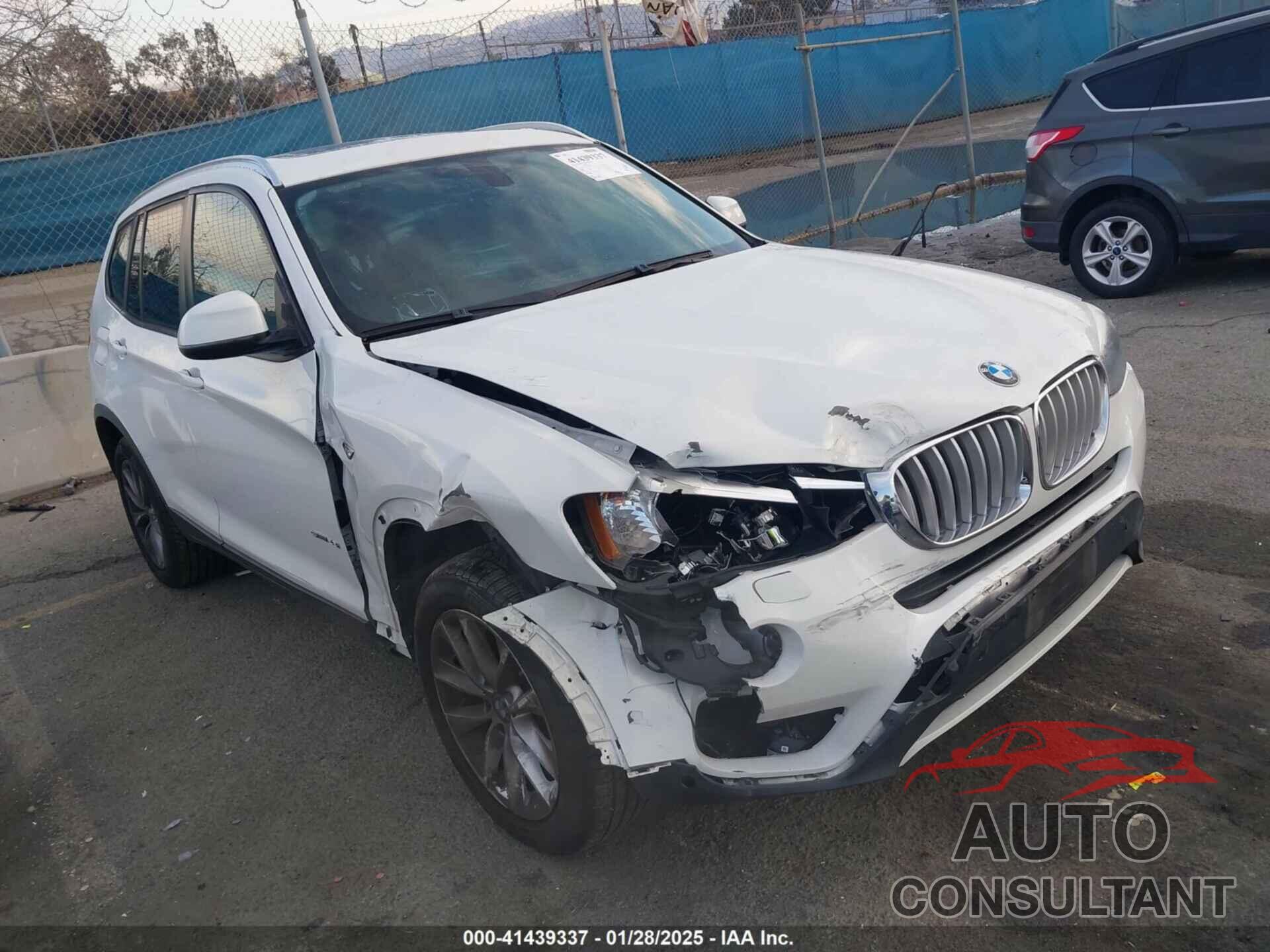 BMW X3 2017 - 5UXWZ7C33H0X42546