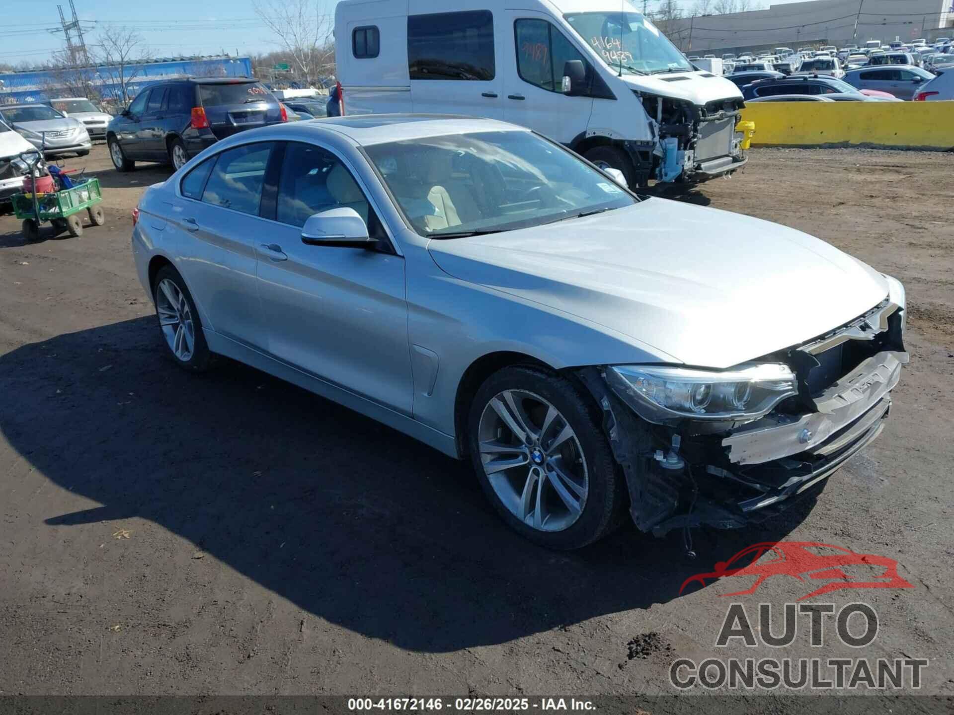 BMW 430I GRAN COUPE 2017 - WBA4F9C33HG813083