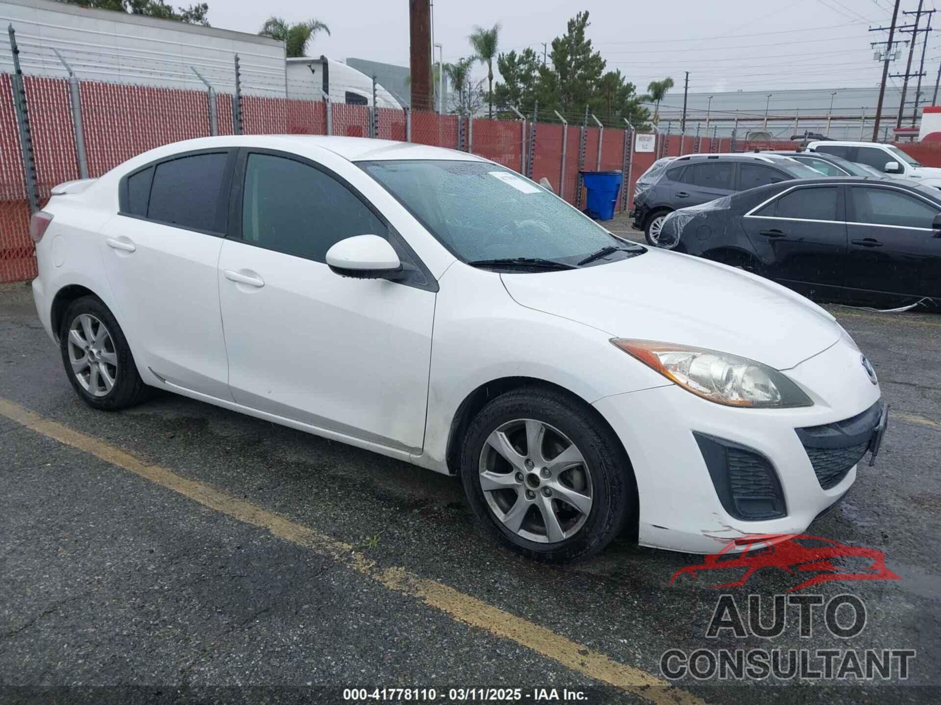 MAZDA MAZDA3 2011 - JM1BL1VG5B1454950