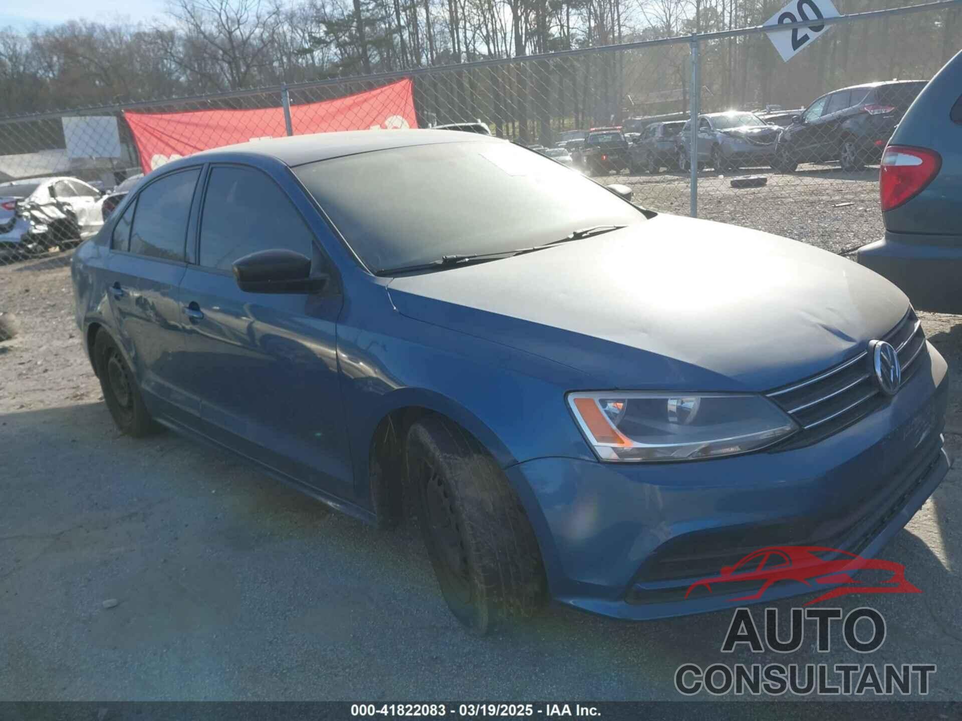 VOLKSWAGEN JETTA 2016 - 3VW267AJ2GM243787
