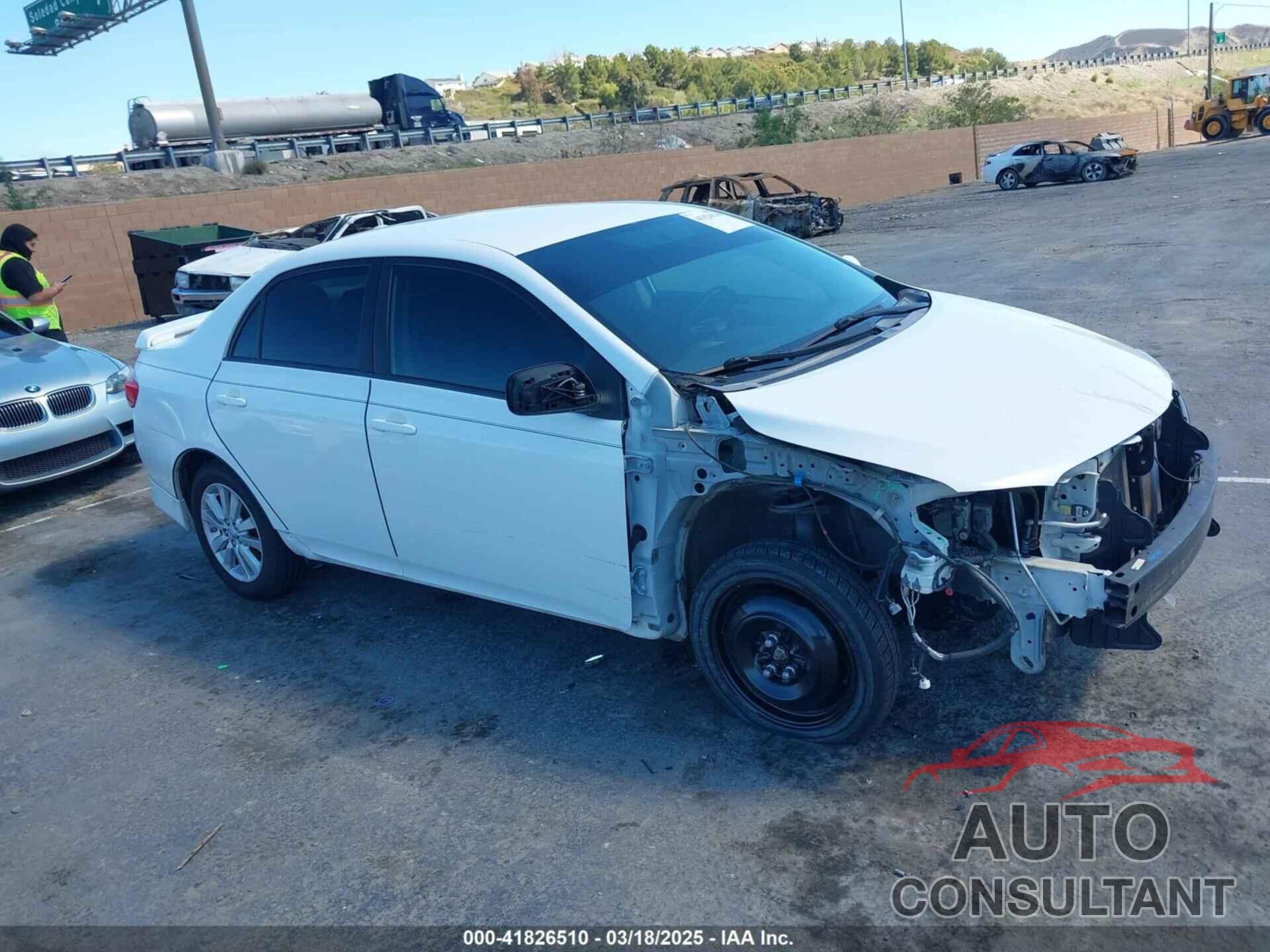 TOYOTA COROLLA 2009 - 1NXBU40E29Z116754