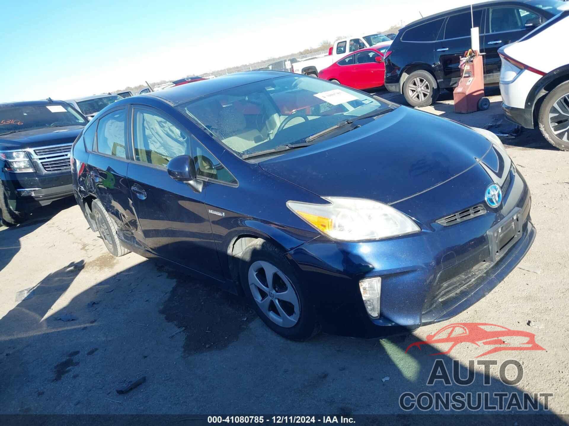 TOYOTA PRIUS 2013 - JTDKN3DU5D0349153