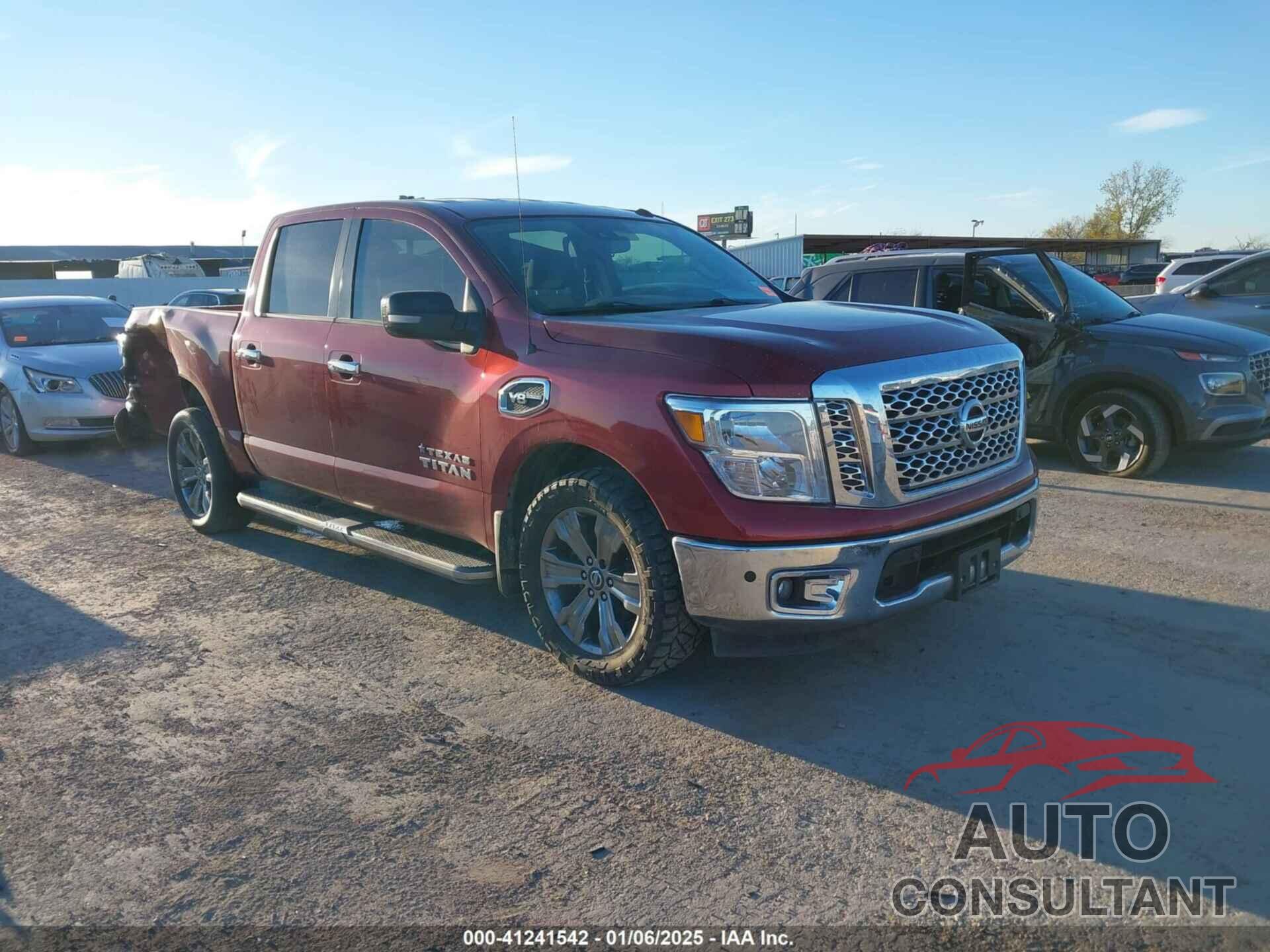 NISSAN TITAN 2017 - 1N6AA1E64HN563987