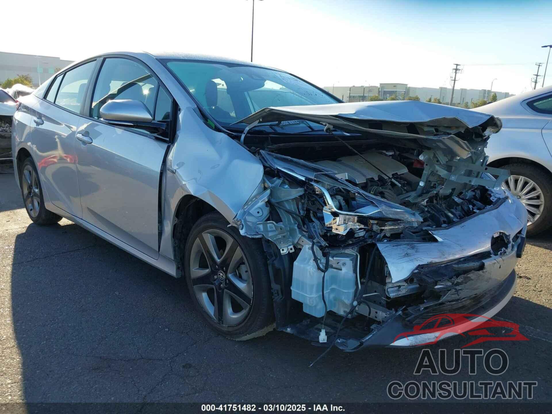TOYOTA PRIUS 2019 - JTDKARFU0K3097075