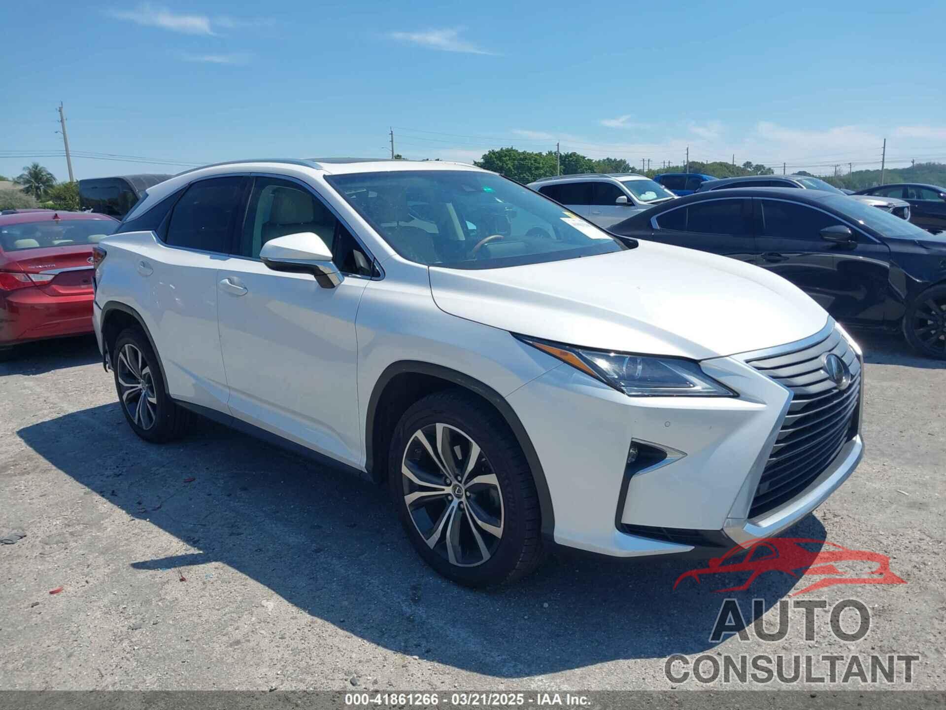 LEXUS RX 350 2018 - 2T2ZZMCAXJC098076