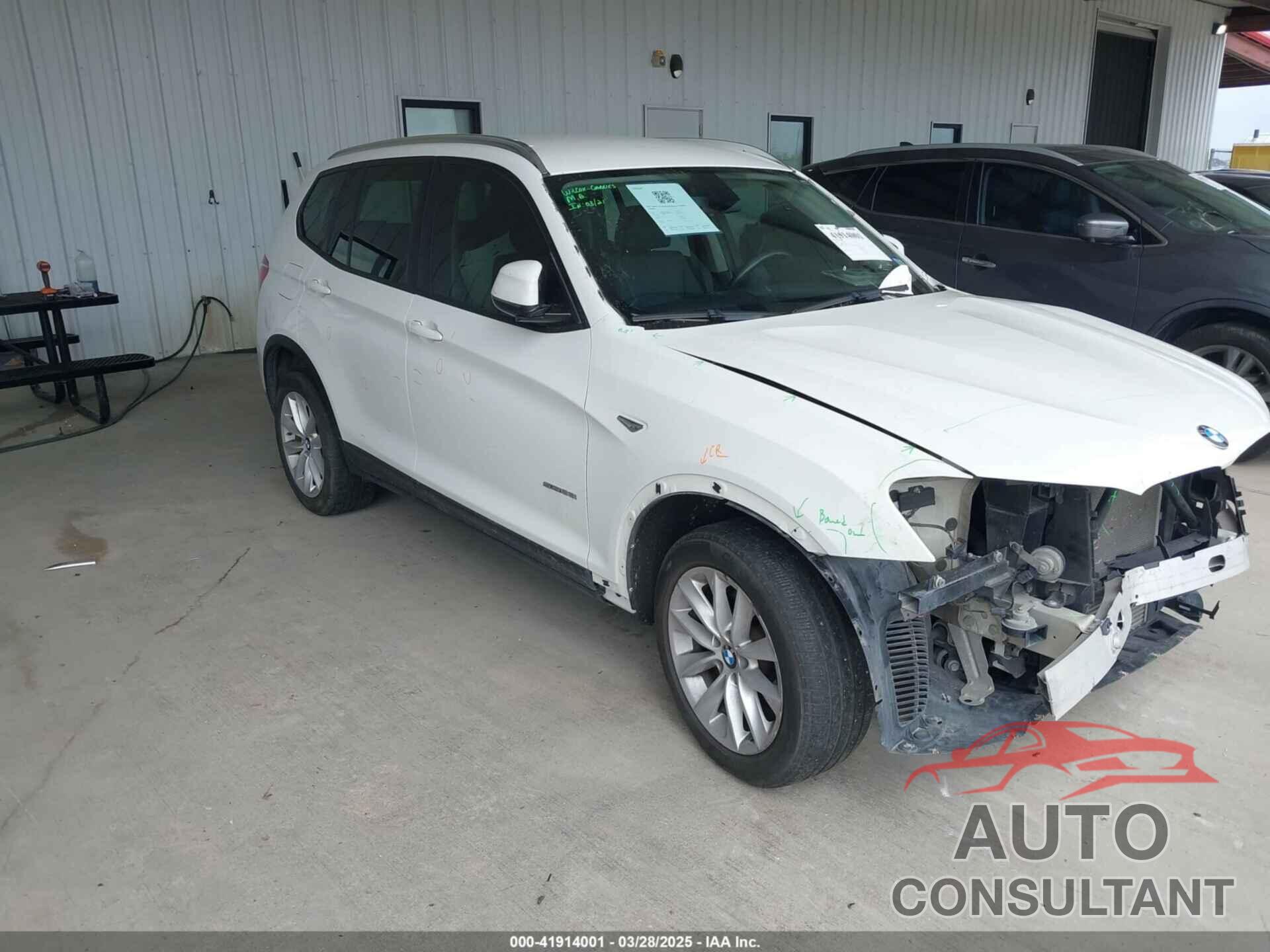 BMW X3 2017 - 5UXWZ7C36H0V87216
