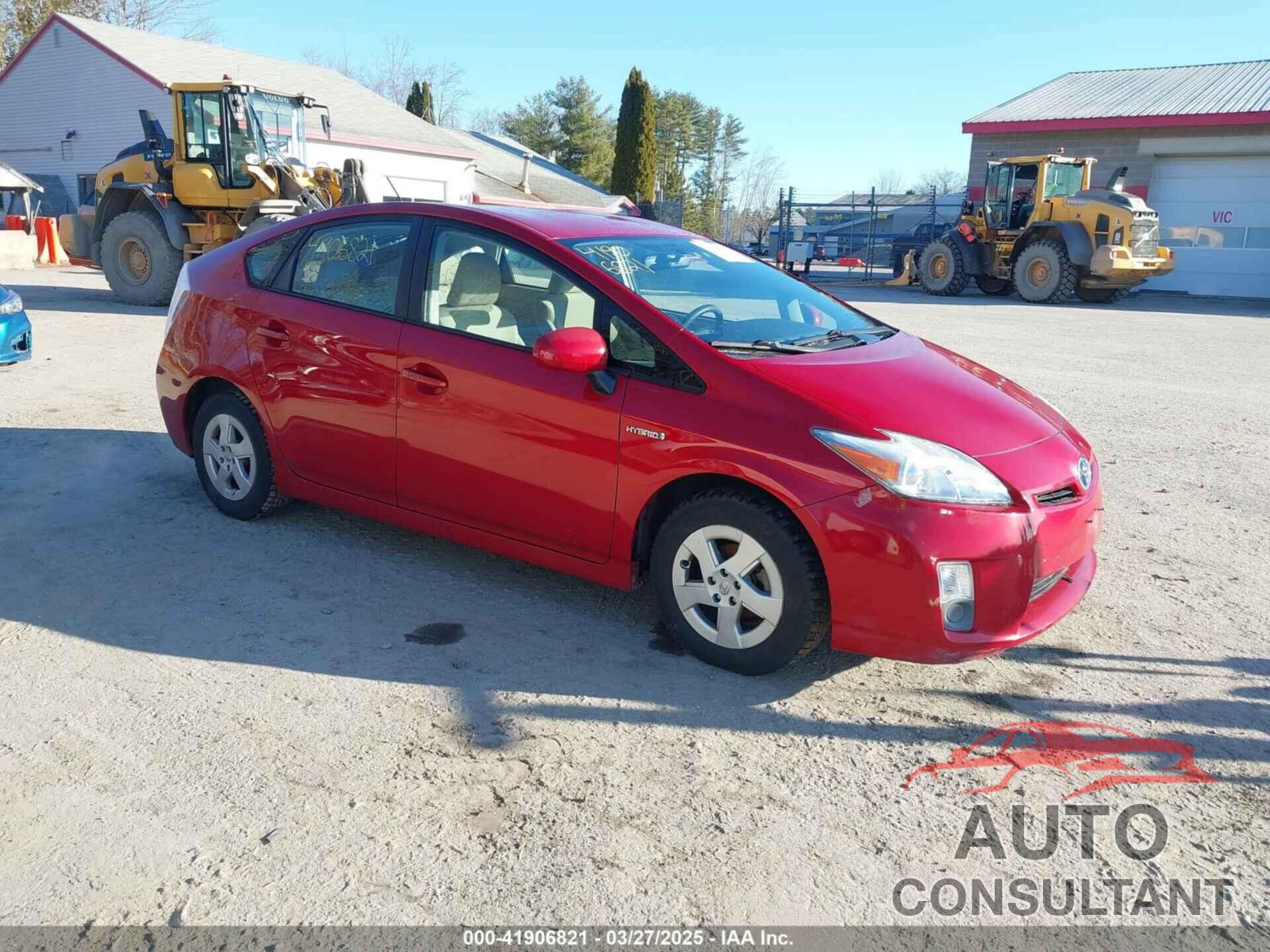 TOYOTA PRIUS 2010 - JTDKN3DU8A0033371