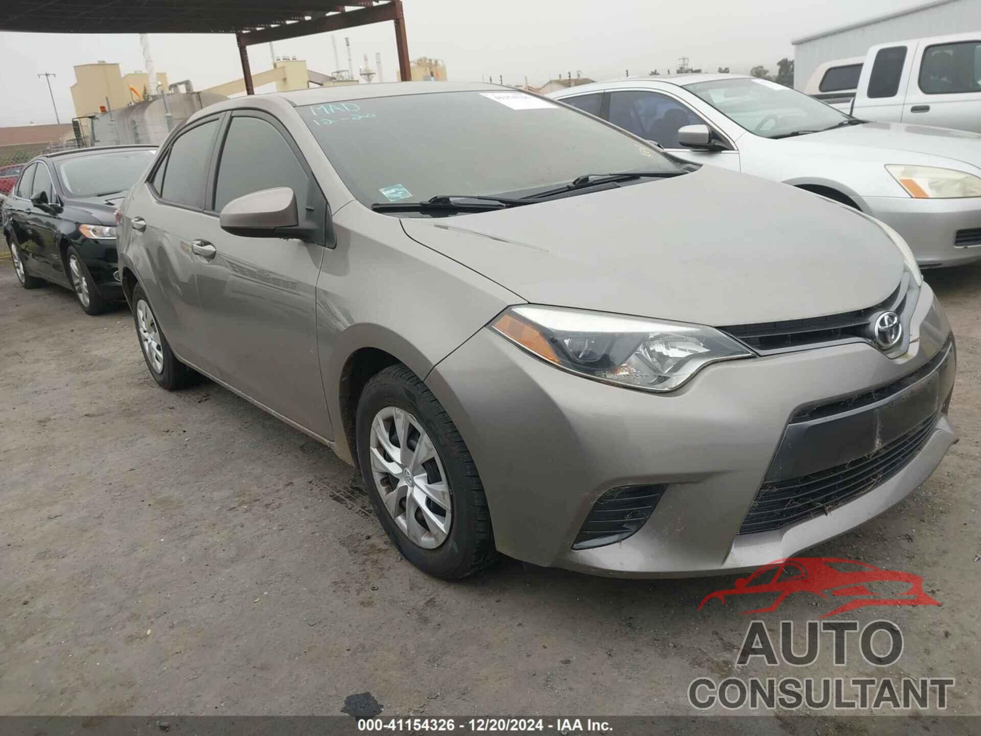 TOYOTA COROLLA 2015 - 2T1BPRHE8FC324305