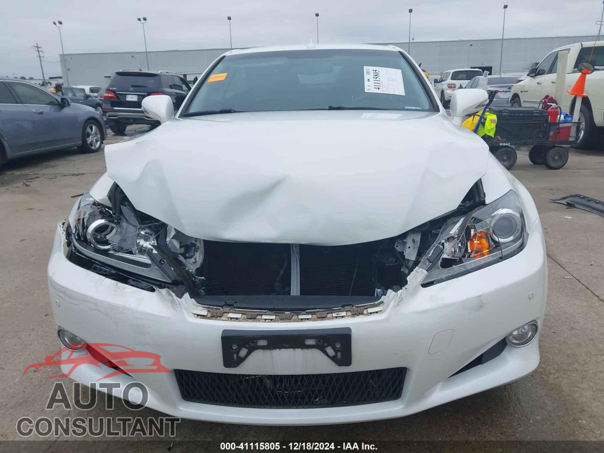LEXUS IS 350C 2012 - JTHFE2C20C2507220