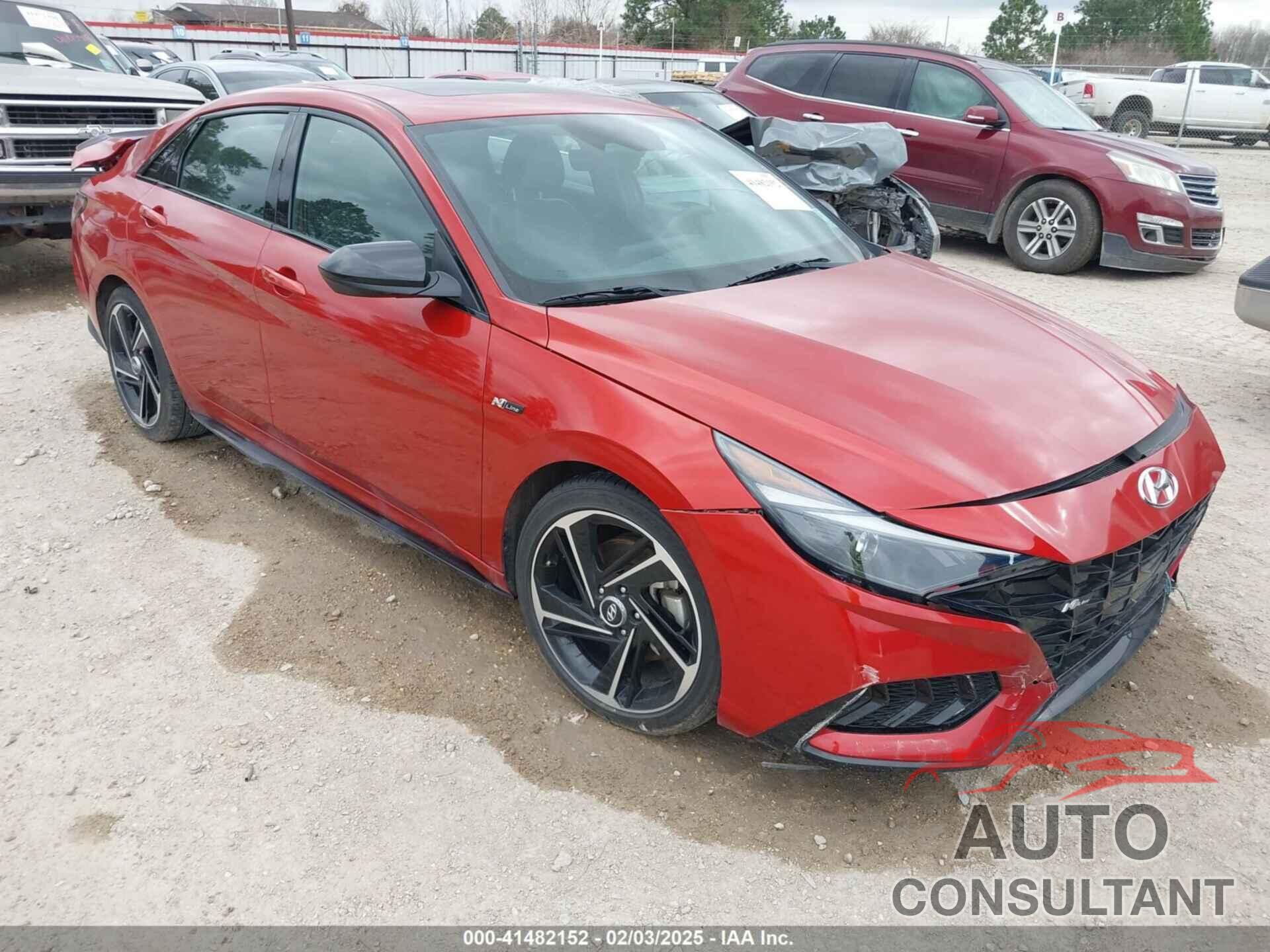 HYUNDAI ELANTRA 2022 - KMHLR4AF5NU311366